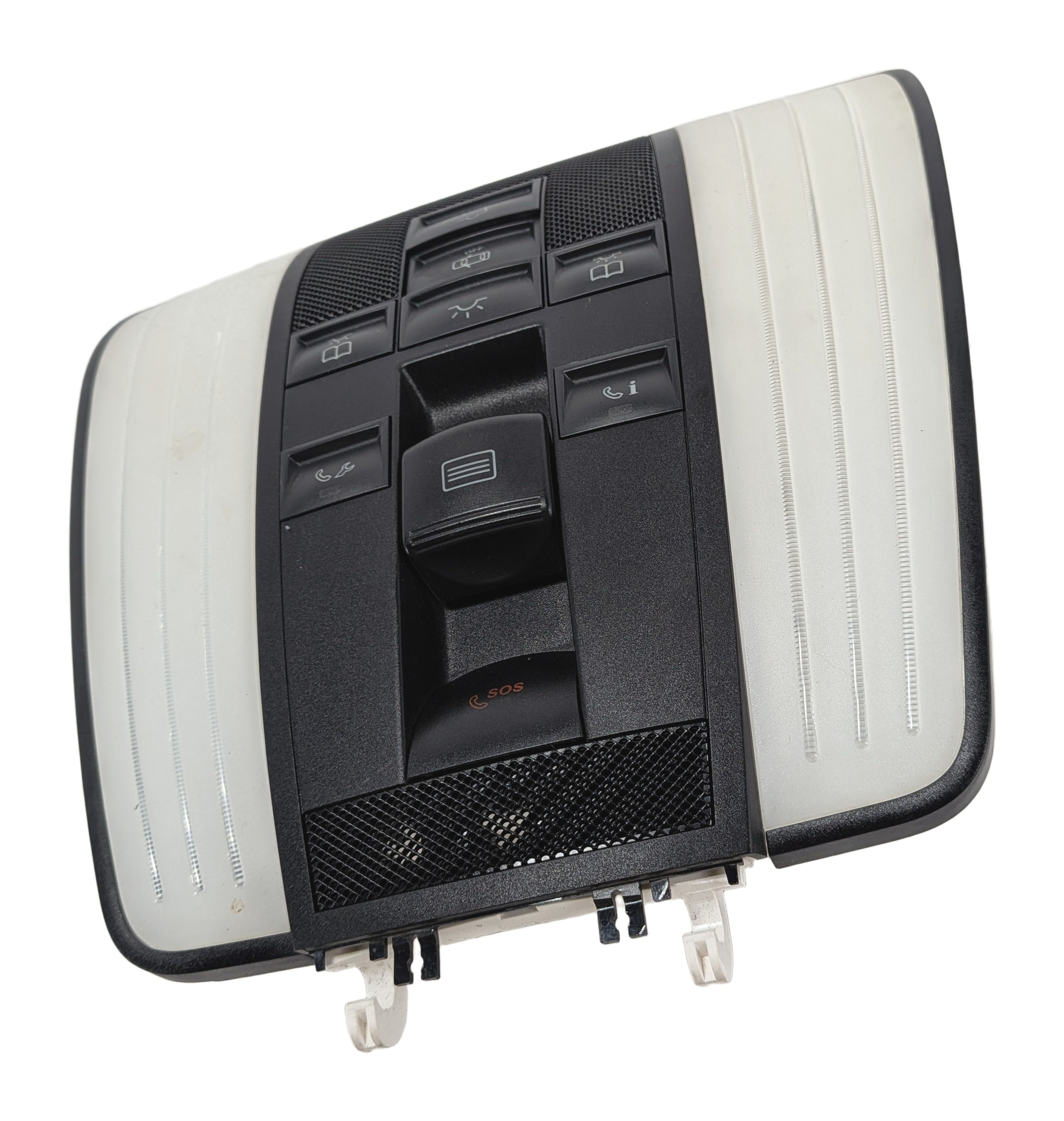 2010-2013 MERCEDES E350 E550 (W212) OVERHEAD CONSOLE DOME LIGHT SUNROOF (Beige) — exact item pictured