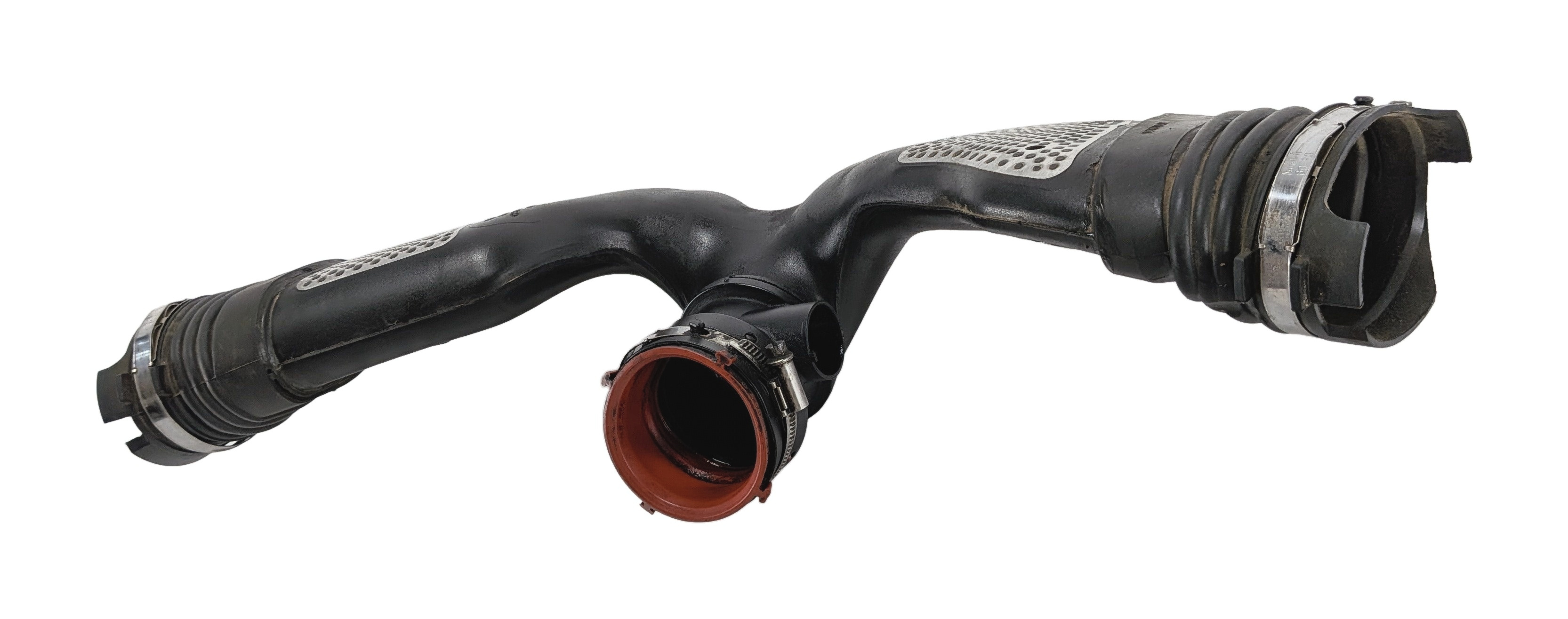 2011 MERCEDES E350 (W212) 3.0L (OM642) ENGINE MASS AIR FLOW MAF SENSOR DUCT TUBE — exact item pictured