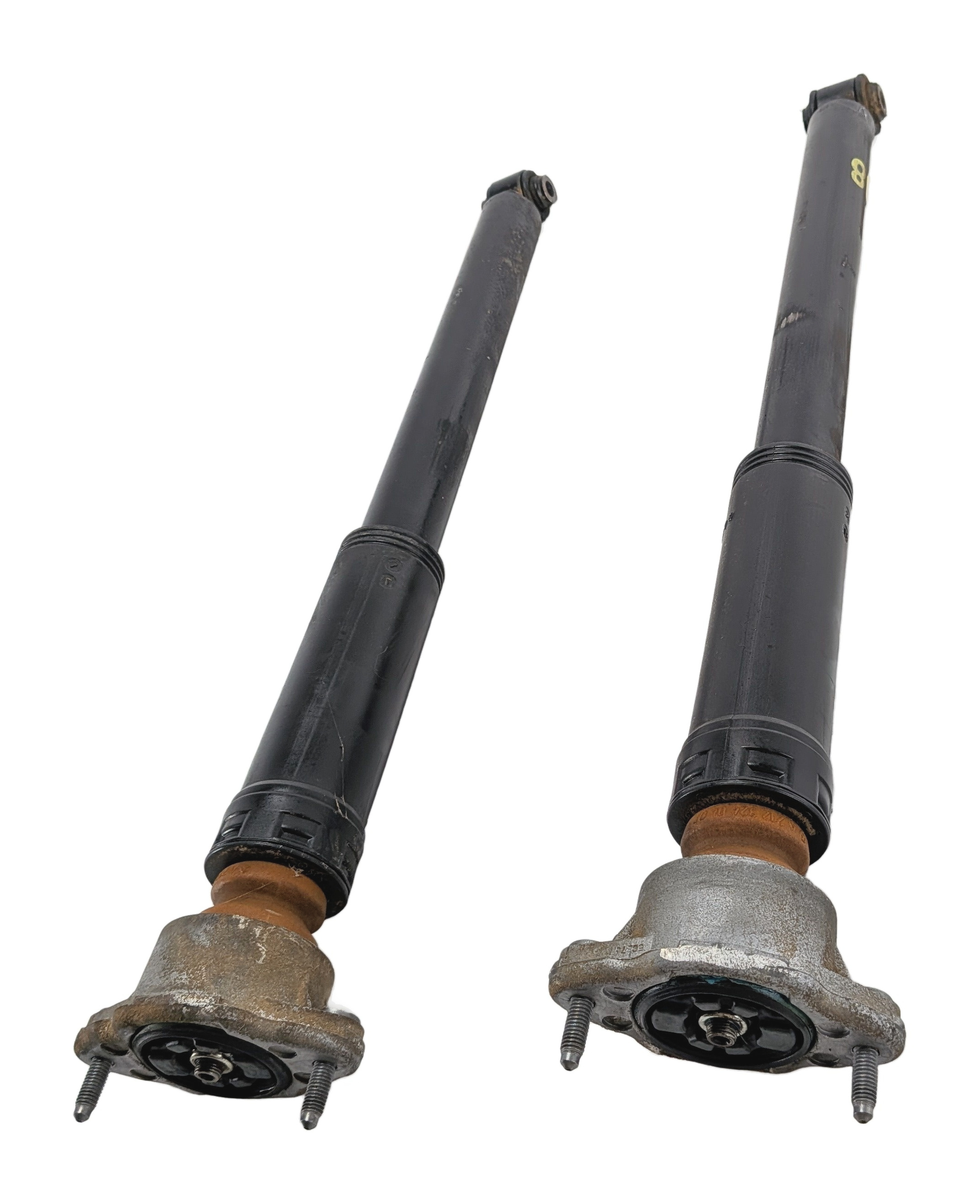 2011 MERCEDES E350 (W212) REAR LEFT & RIGHT SHOCK ABSORBER DAMPER SET/2 RWD — exact item pictured