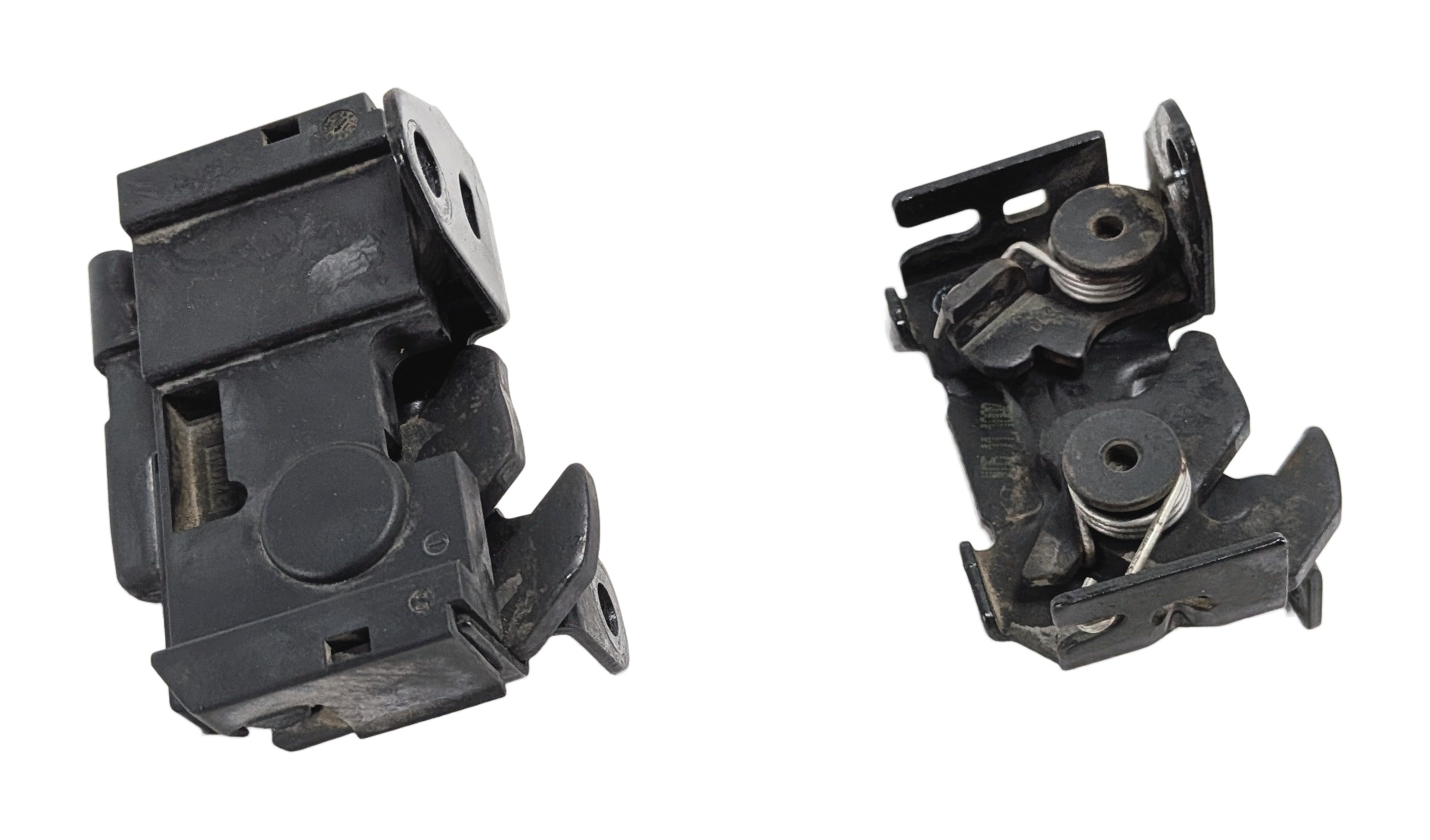 2011 MERCEDES E350 (W212) FRONT HOOD LID LOCK LATCH CATCH SET/2 — exact item pictured