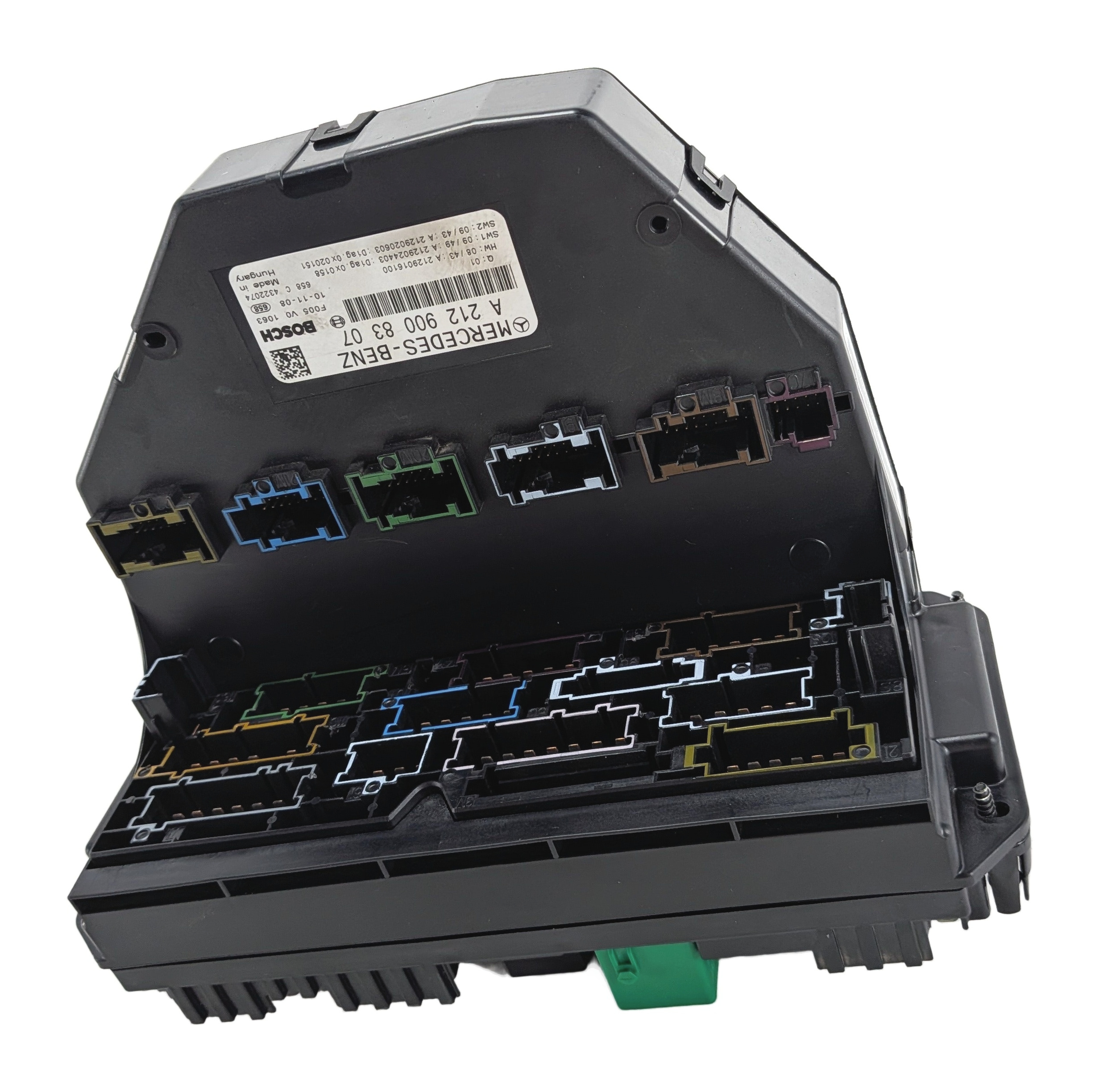 2011 MERCEDES E350 W212 3.0L FRONT SIGNAL ACQUISITION SAM MODULE FUSE BOX RELAY — exact item pictured