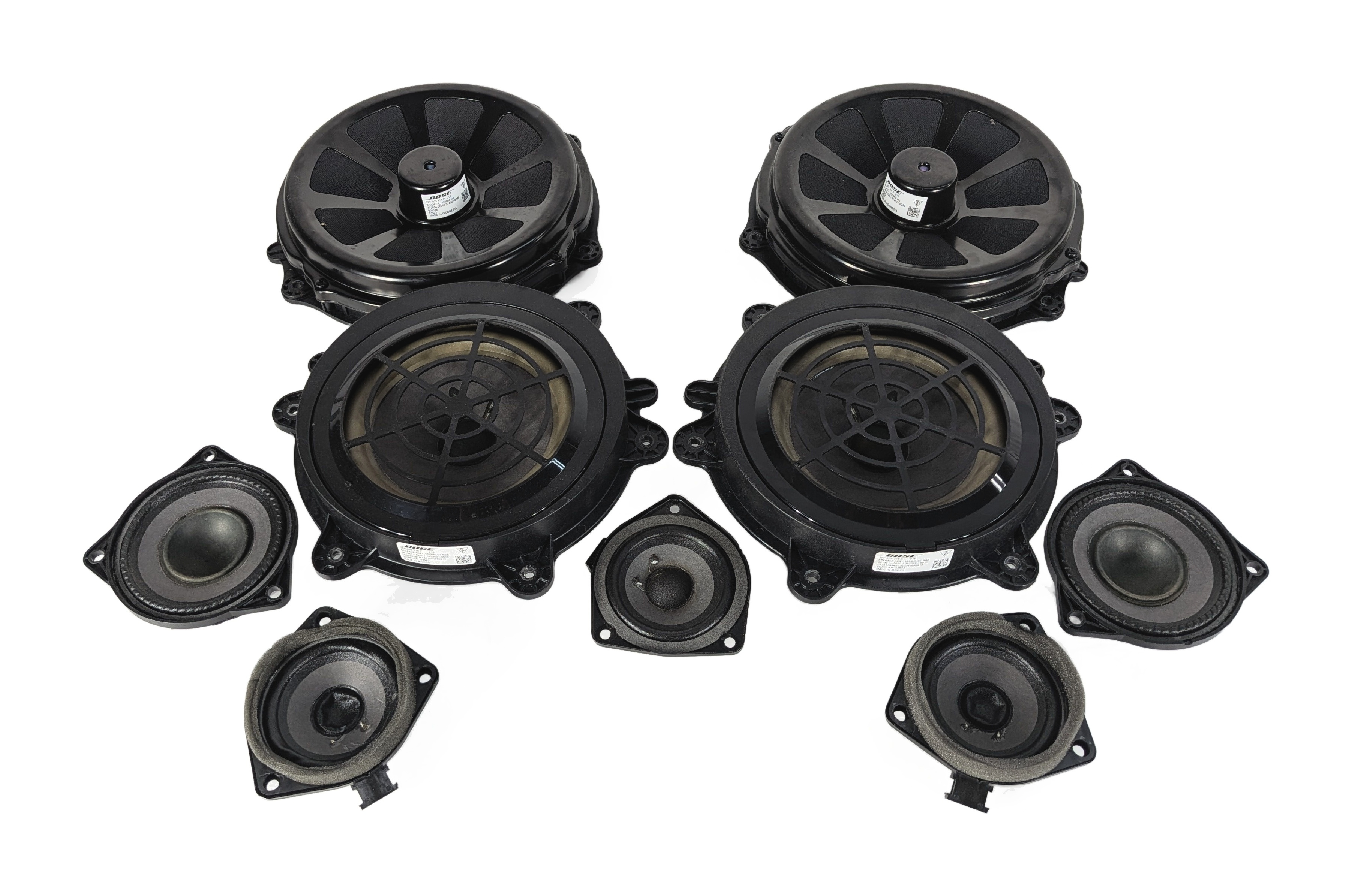2016 PORSCHE PANAMERA (970) BOSE PREMIUM AUDIO SPEAKER SOUND SYSTEM SET/12 — exact item pictured