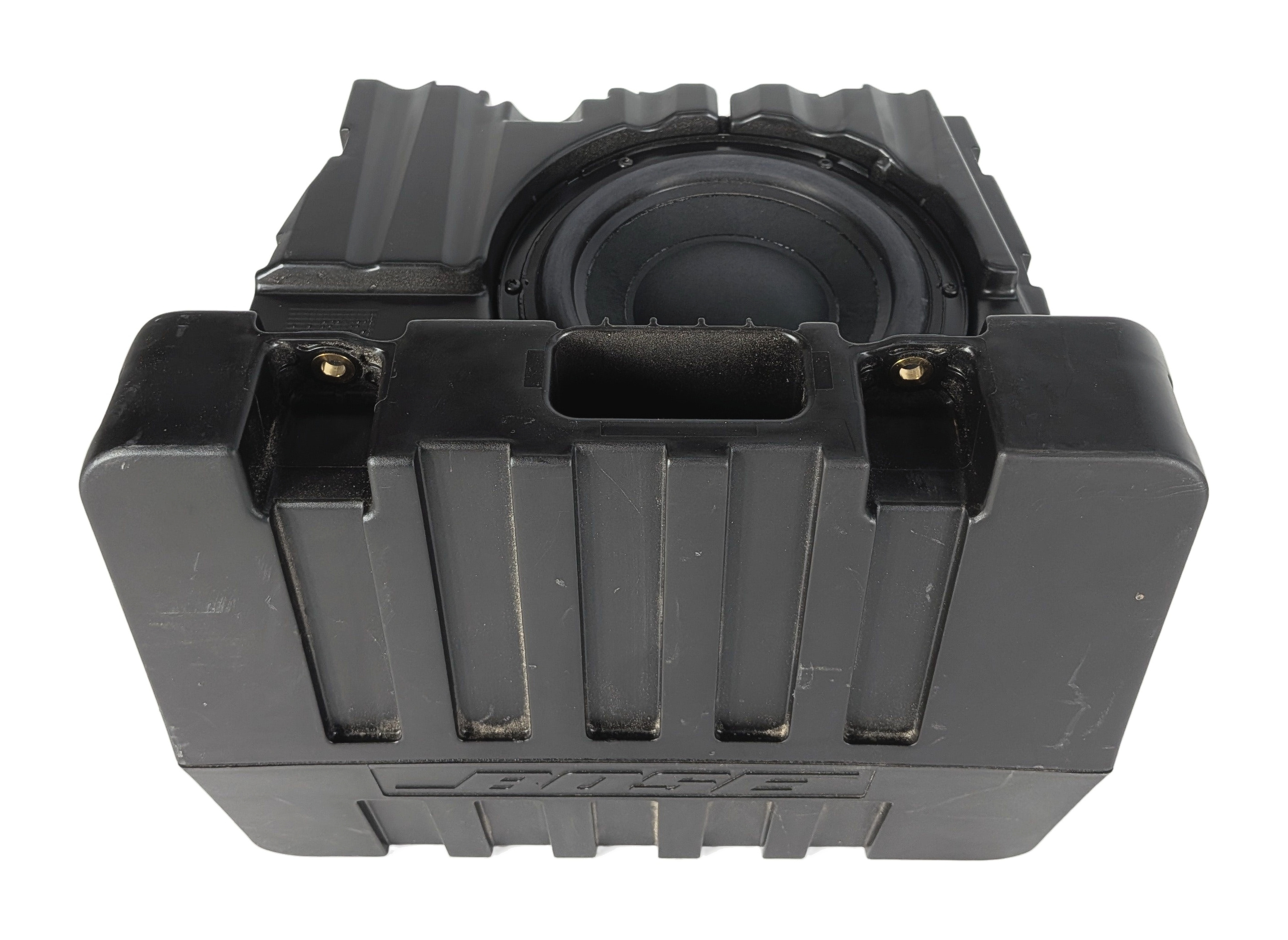 2016 PORSCHE PANAMERA (970) BOSE SUBWOOFER SPEAKER BOX ENCLOSURE ASSEMBLY — exact item pictured