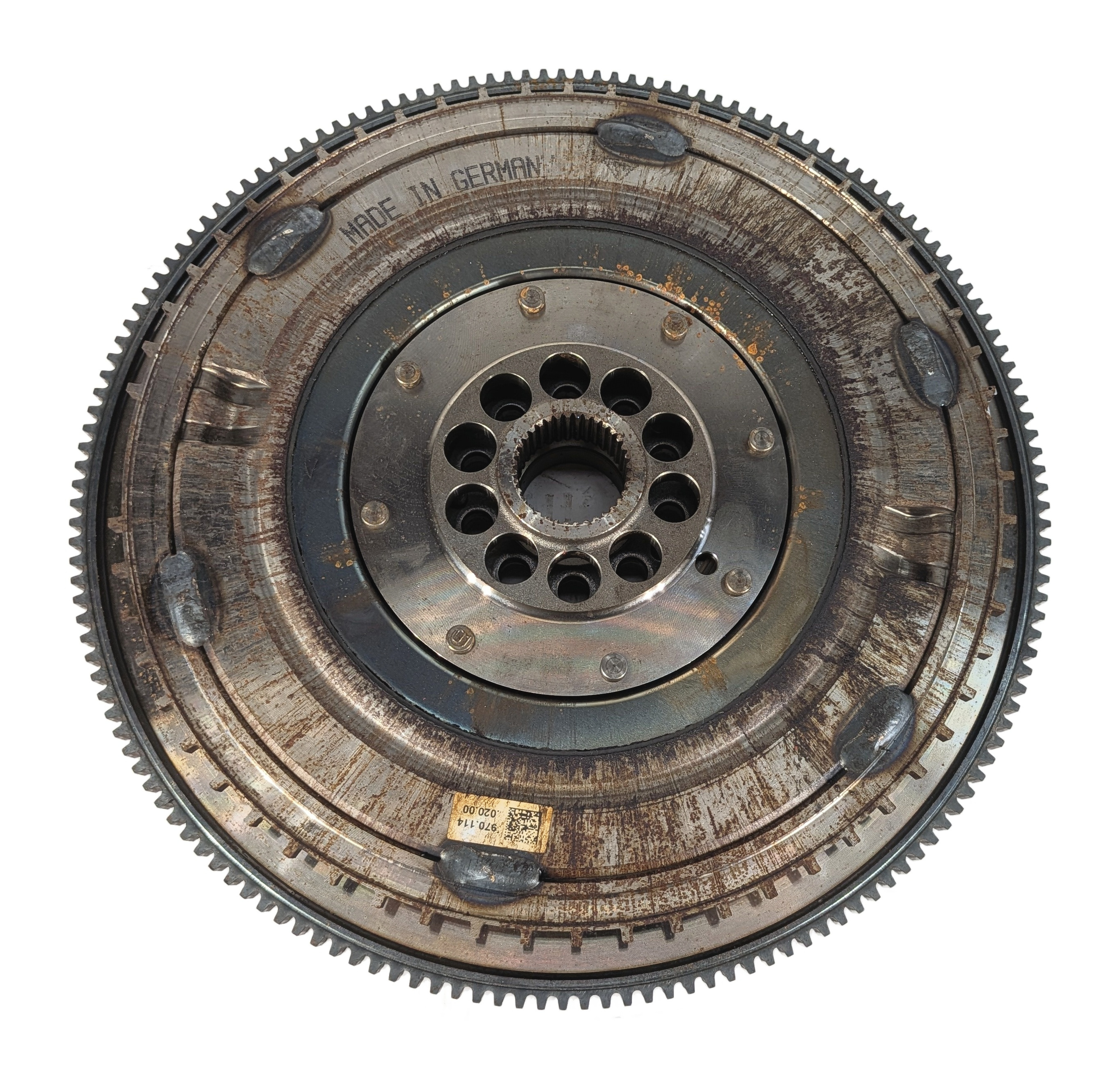 2011-2016 PORSCHE PANAMERA (970 G1) A/T AUTO TRANSMISSION DUAL MASS FLYWHEEL — exact item pictured