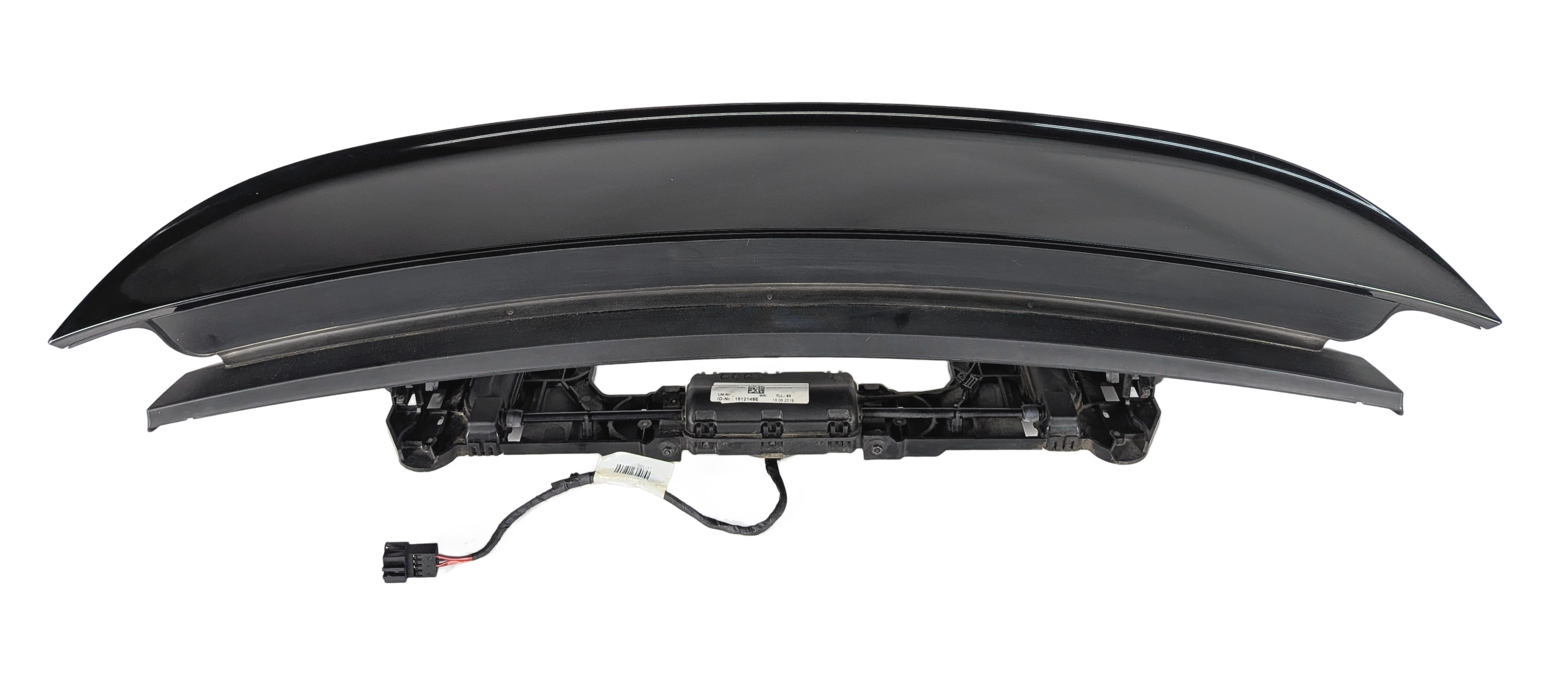 10-16 PORSCHE PANAMERA (970 G1) REAR HATCH TRUNK SPOILER WING AIR DAM w/ MOTOR — exact item pictured