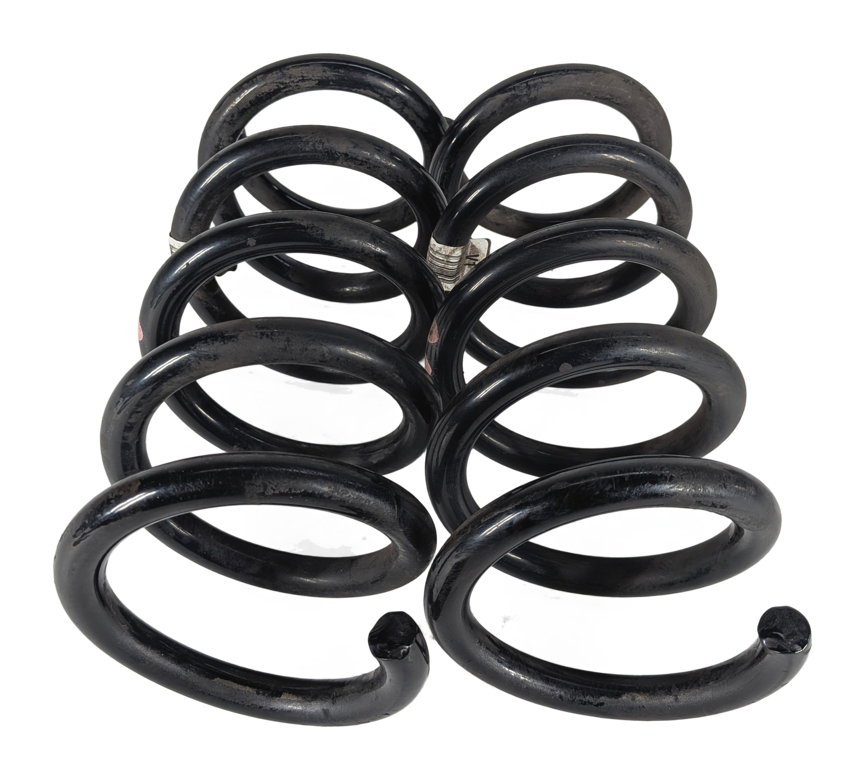 2010-2016 PORSCHE PANAMERA (970 G1) REAR LEFT & RIGHT SUSPENSION COIL SPRING SET — exact item pictured