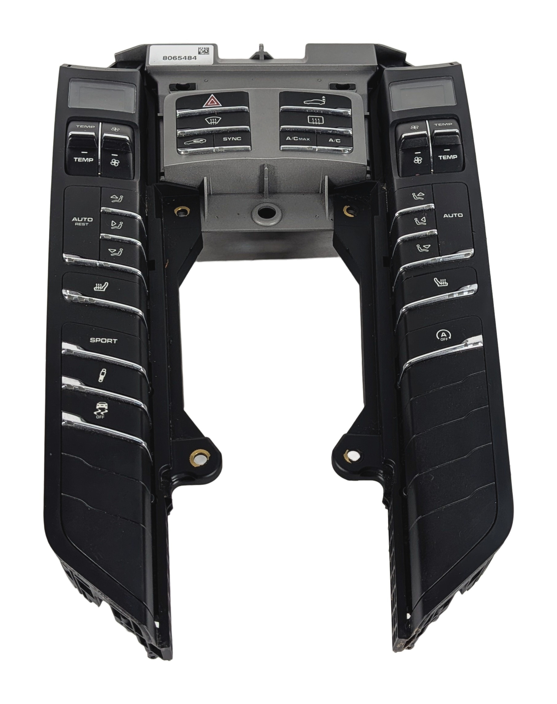 14-16 PORSCHE PANAMERA 970 CLIMATE CONTROL PANEL HEATED SEATS w/O 4-ZONE AC — exact item pictured
