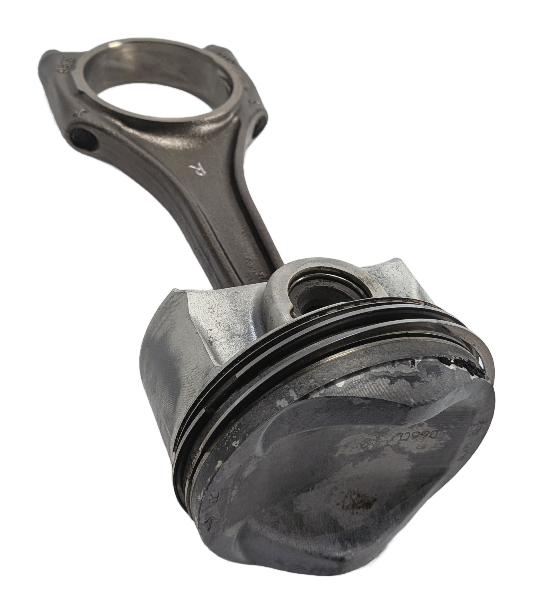 09-17 AUDI A6 A7 A8 Q5 Q7 S4 S6 Q5 TOUAREG 3.0L SUPER RIGHT PISTON w/CONNECT ROD — exact item pictured