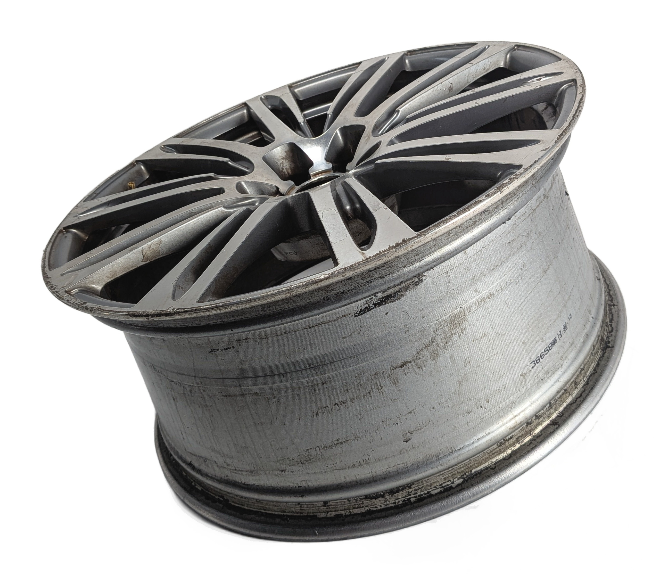12-15 BMW AUDI A7 (C7 4G8) 20x9 INCH TWIN 10 SPOKE ALLOY WHEEL RIM — exact item pictured