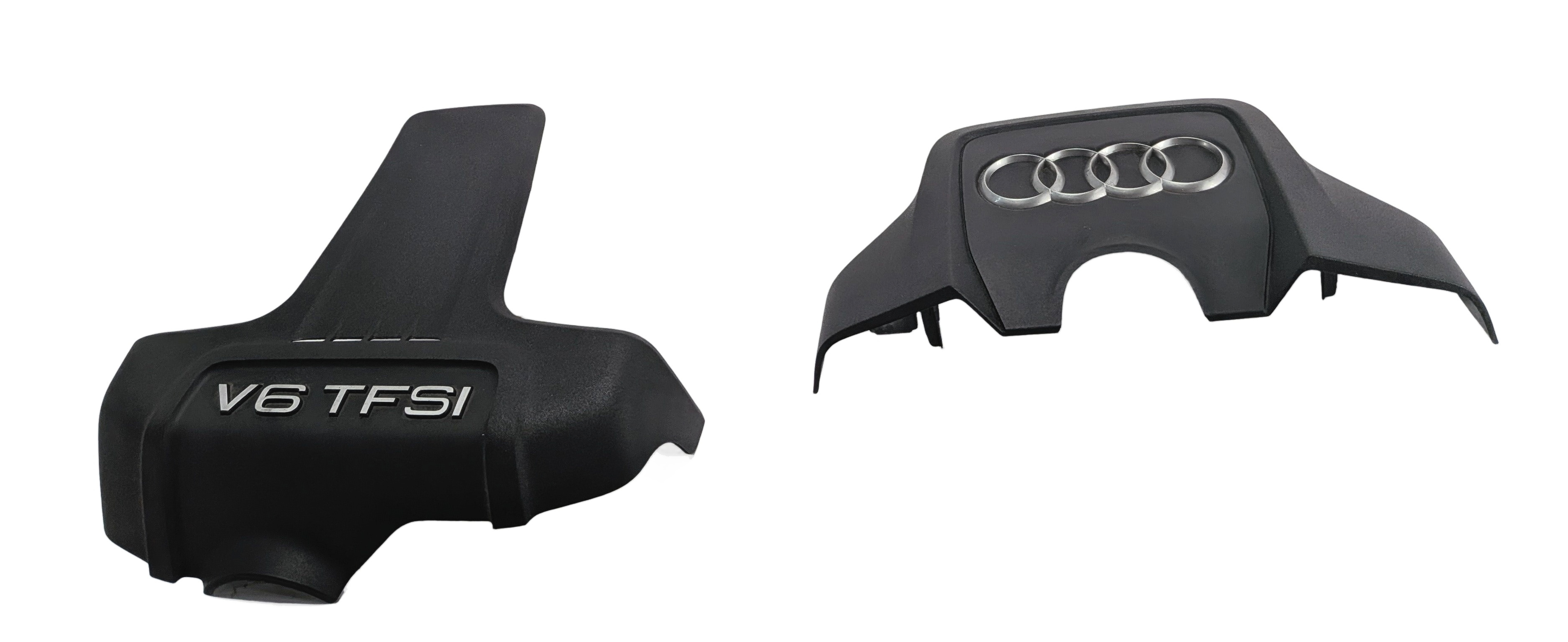 09-16 AUDI A6 A7 A8 Q5 Q7 S5 SQ5 3.0L SUPERCHARGED ENGINE COVER TRIM SET 2 — exact item pictured