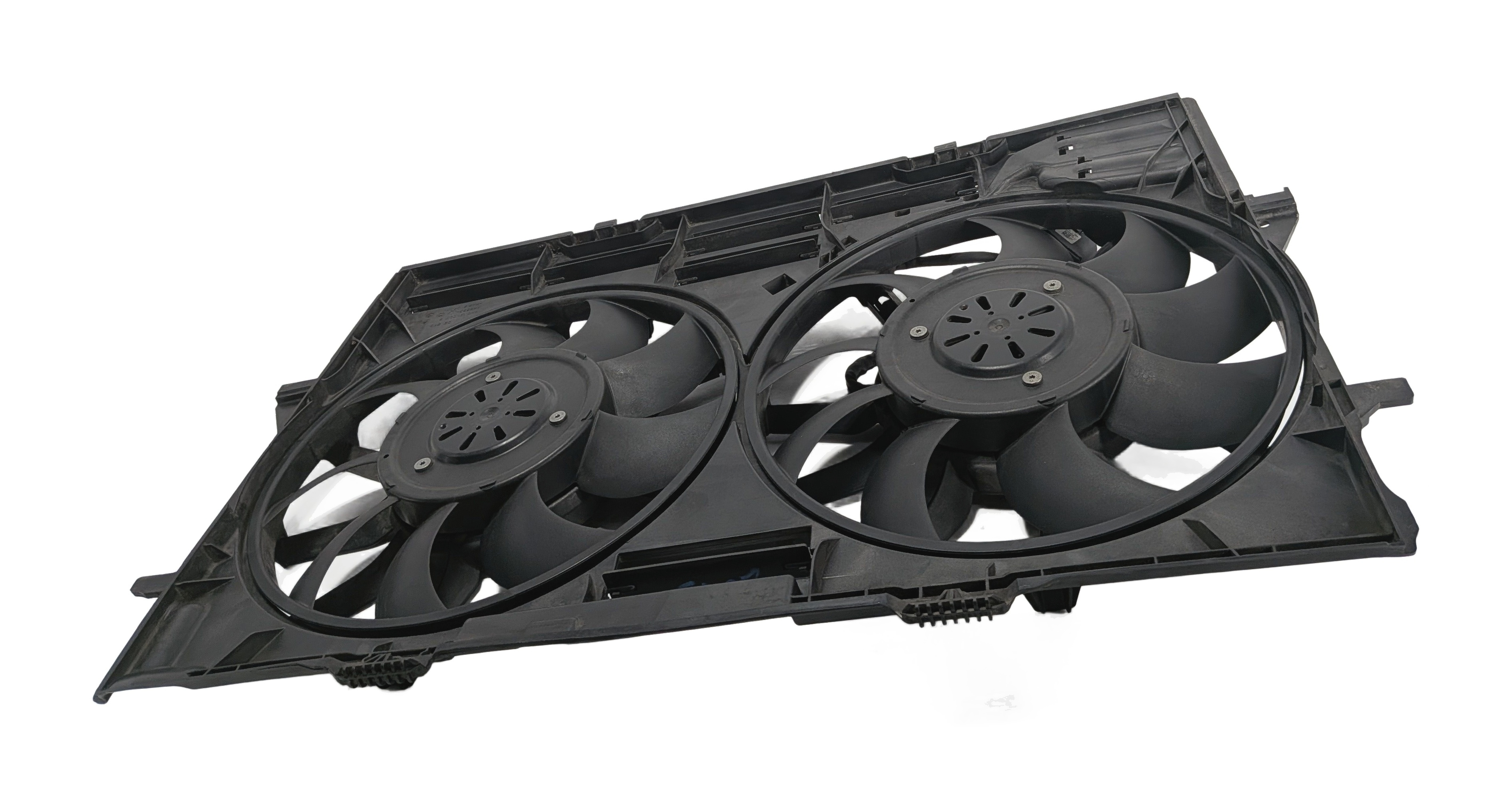 12-18 AUDI Q5 SQ5 A6 A7 S4 S5 RADIATOR COOLING FAN ASSEMBLY — exact item pictured
