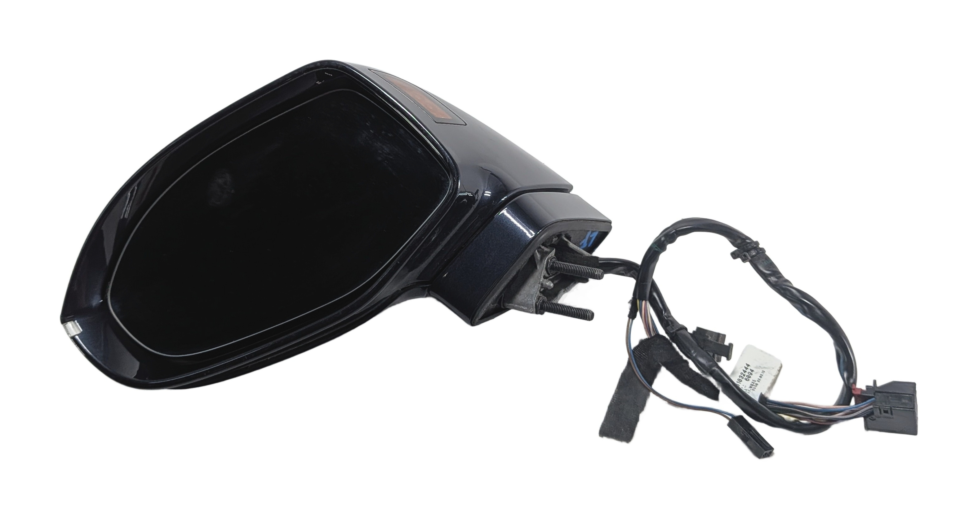 2012-2018 AUDI A7 (C7 4G8) LEFT MIRROR w/PFOLD MEMORY HEAT BLIND SPOT (Blue) — exact item pictured