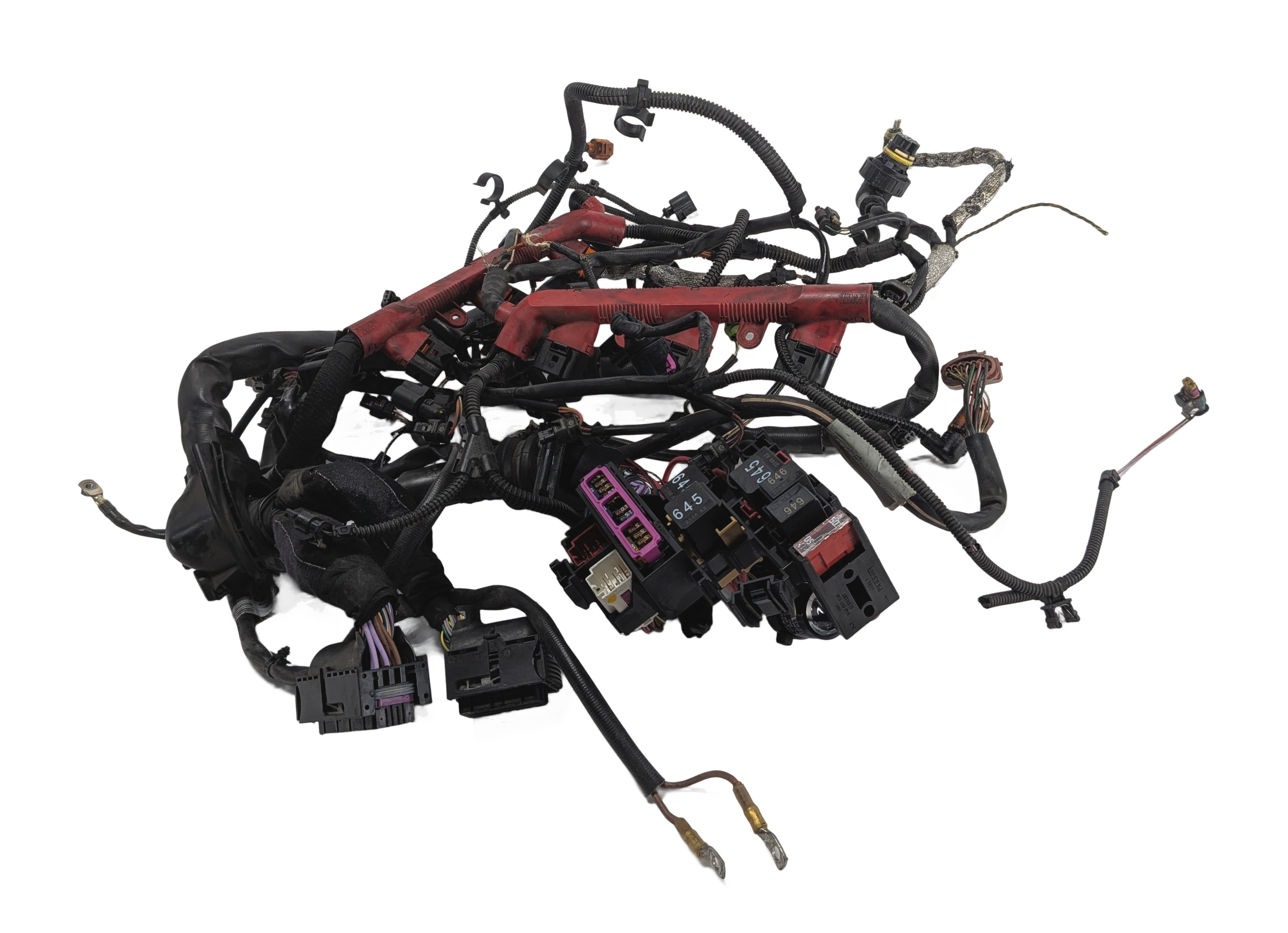 2013 AUDI A7 (C7 4G8) 3.0L SUPER (CTUA) ENGINE MOTOR WIRE WIRING HARNESS LOOM — exact item pictured