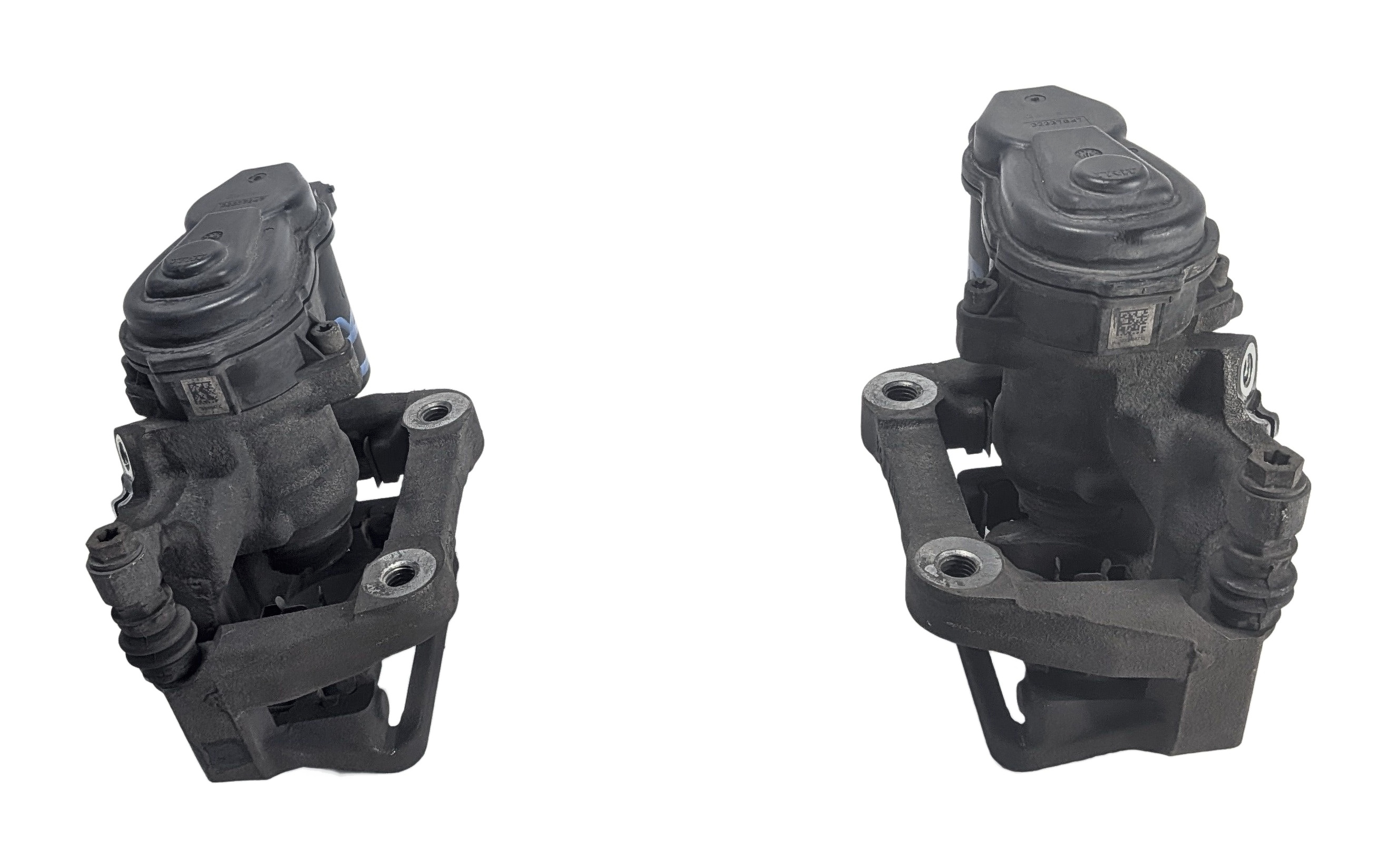 2012-2015 RANGE ROVER EVOQUE (L538) REAR LEFT & RIGHT ABS DISC BRAKE CALIPER SET — exact item pictured
