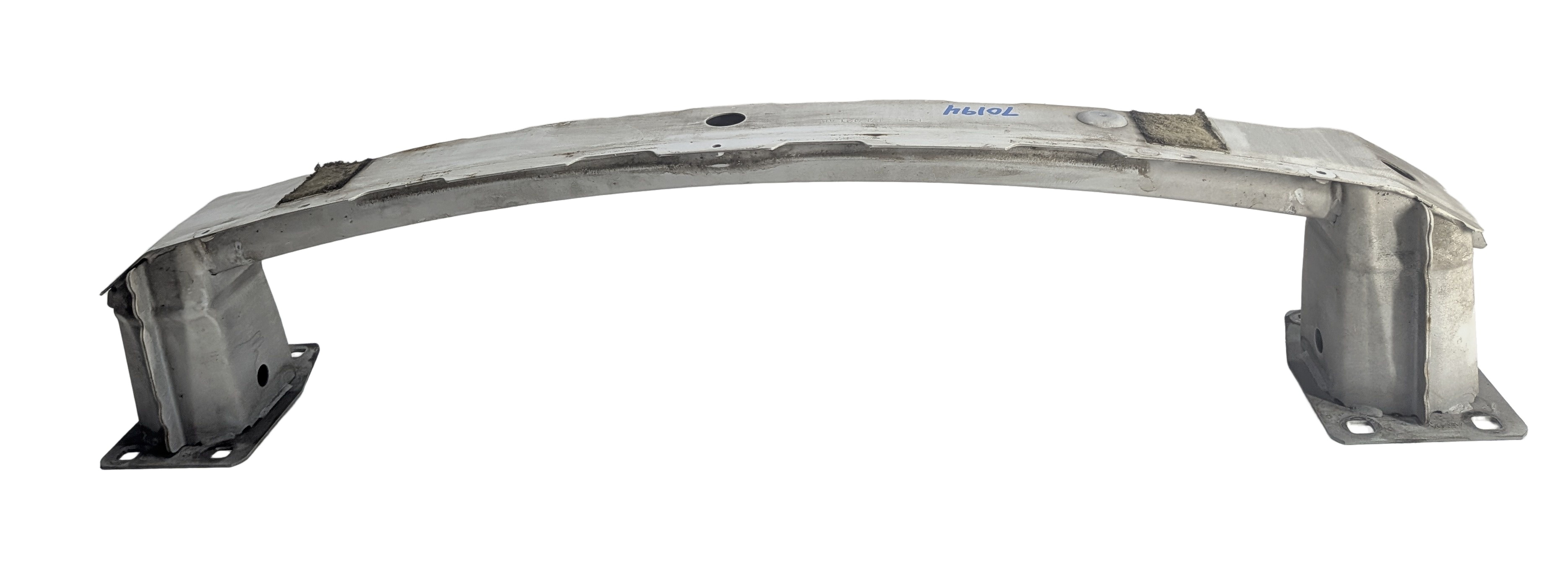 12-19 EVOQUE L538 FRONT BUMPER REINFORCEMENT CRASH IMPACT BAR BRACE (White) — exact item pictured
