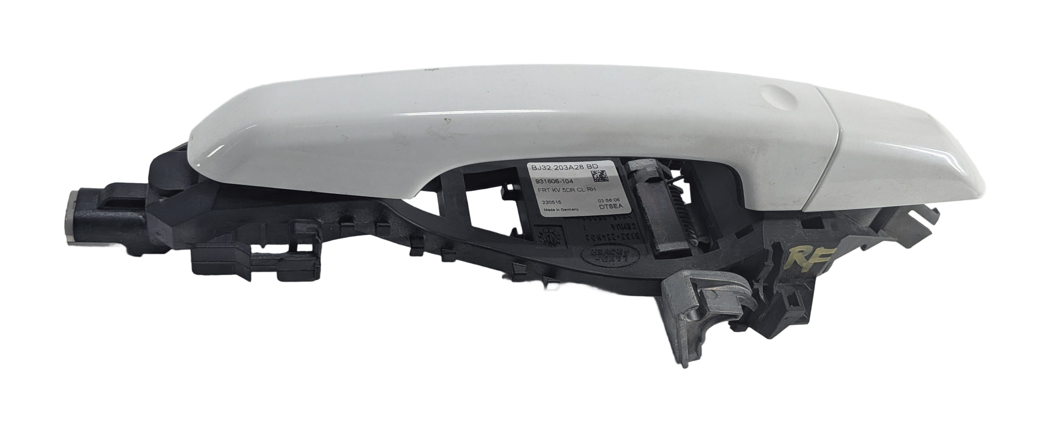 12-17 RANGE ROVER EVOQUE L494 L405 L538 FRONT RIGHT PASSIVE DOOR HANDLE (White) — exact item pictured