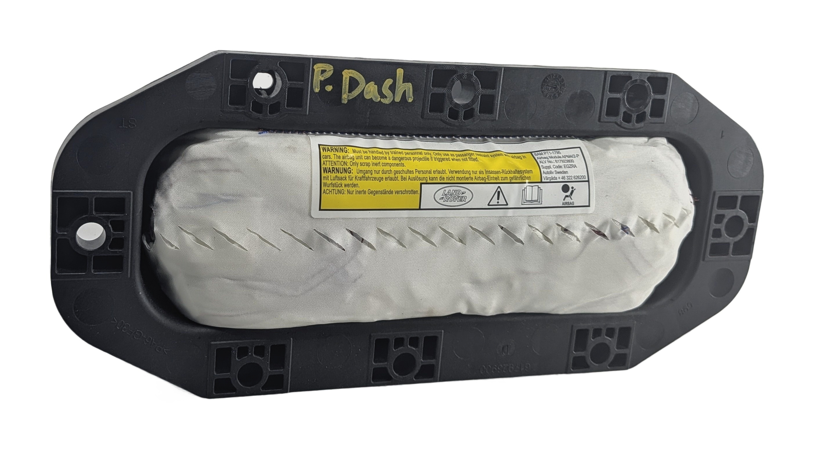 2012-2019 RANGE ROVER EVOQUE (L538) FRONT RIGHT PASSENGER DASH AIRBAG AIR BAG — exact item pictured