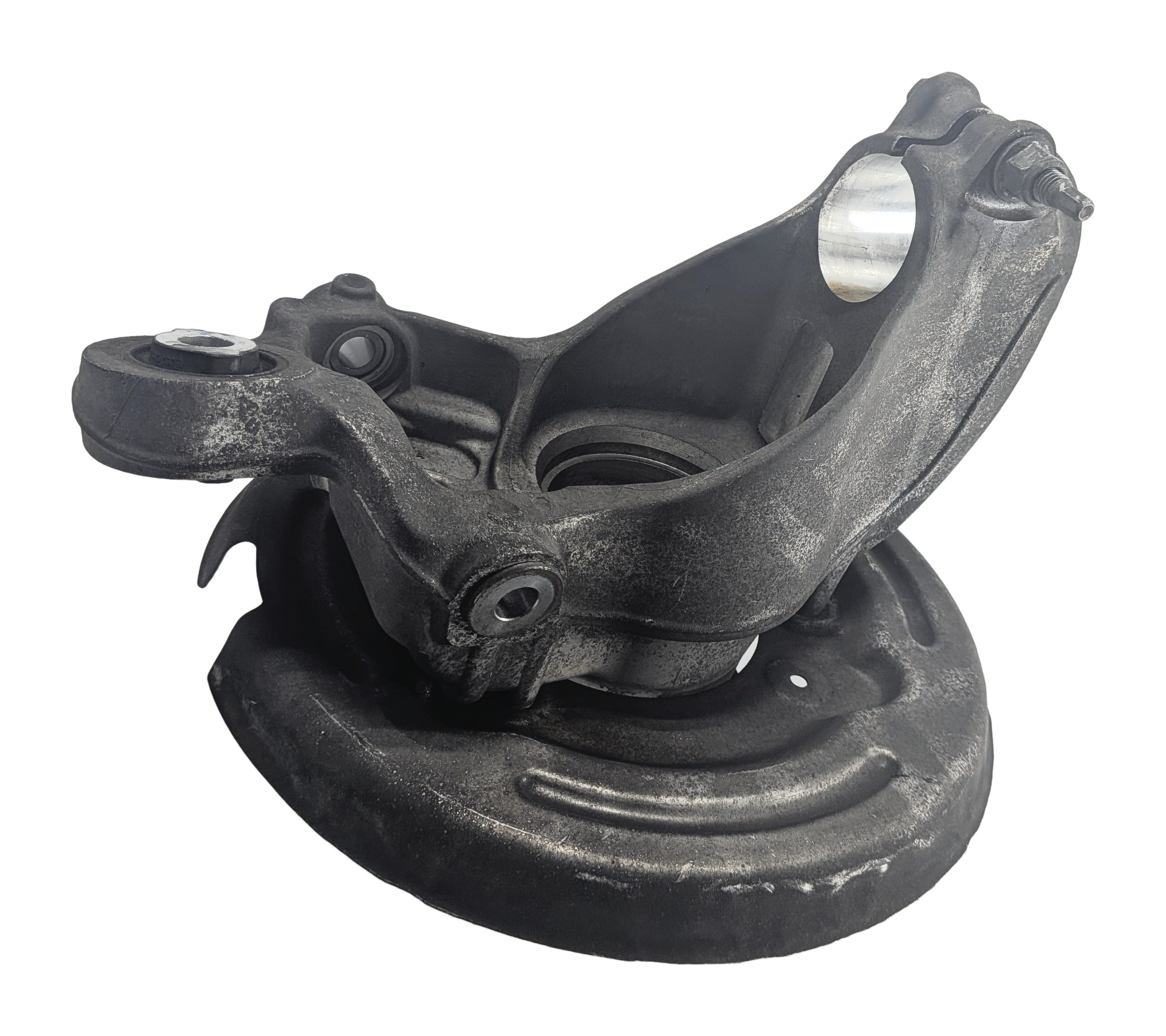 12-19 RANGE ROVER EVOQUE (L538) REAR LEFT DRIVER SPINDLE KNUCKLE WHEEL HUB — exact item pictured