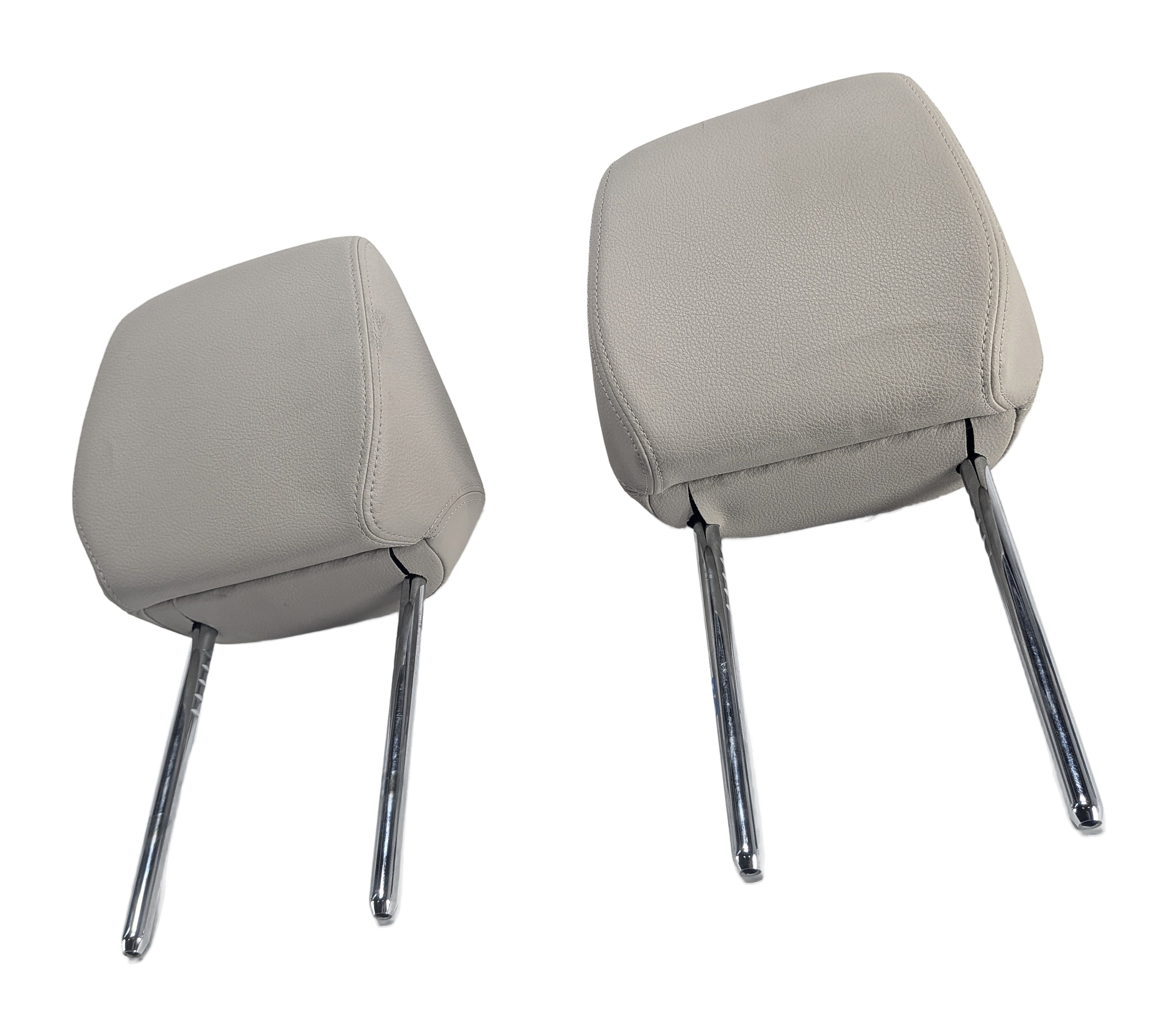 2014-2021 BMW 228i 230i M2 M235i M240i F22 FRONT SEAT HEADREST SET/2 (Oyster) — exact item pictured