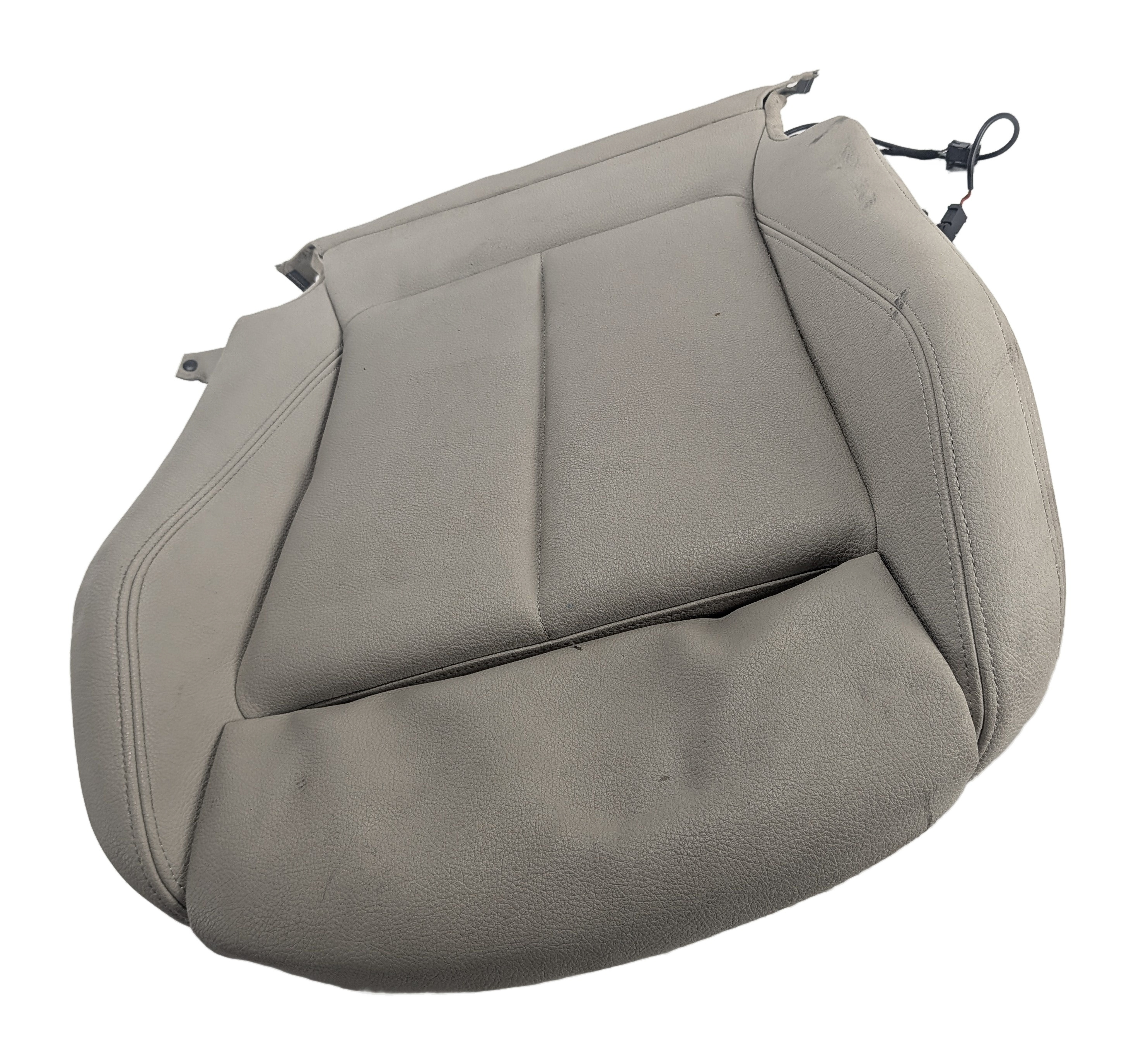 16 BMW 228I F22 FRONT RIGHT SPORT HEATED SEAT BOTTOM CUSHION w/SENSOR (Oyster) — exact item pictured
