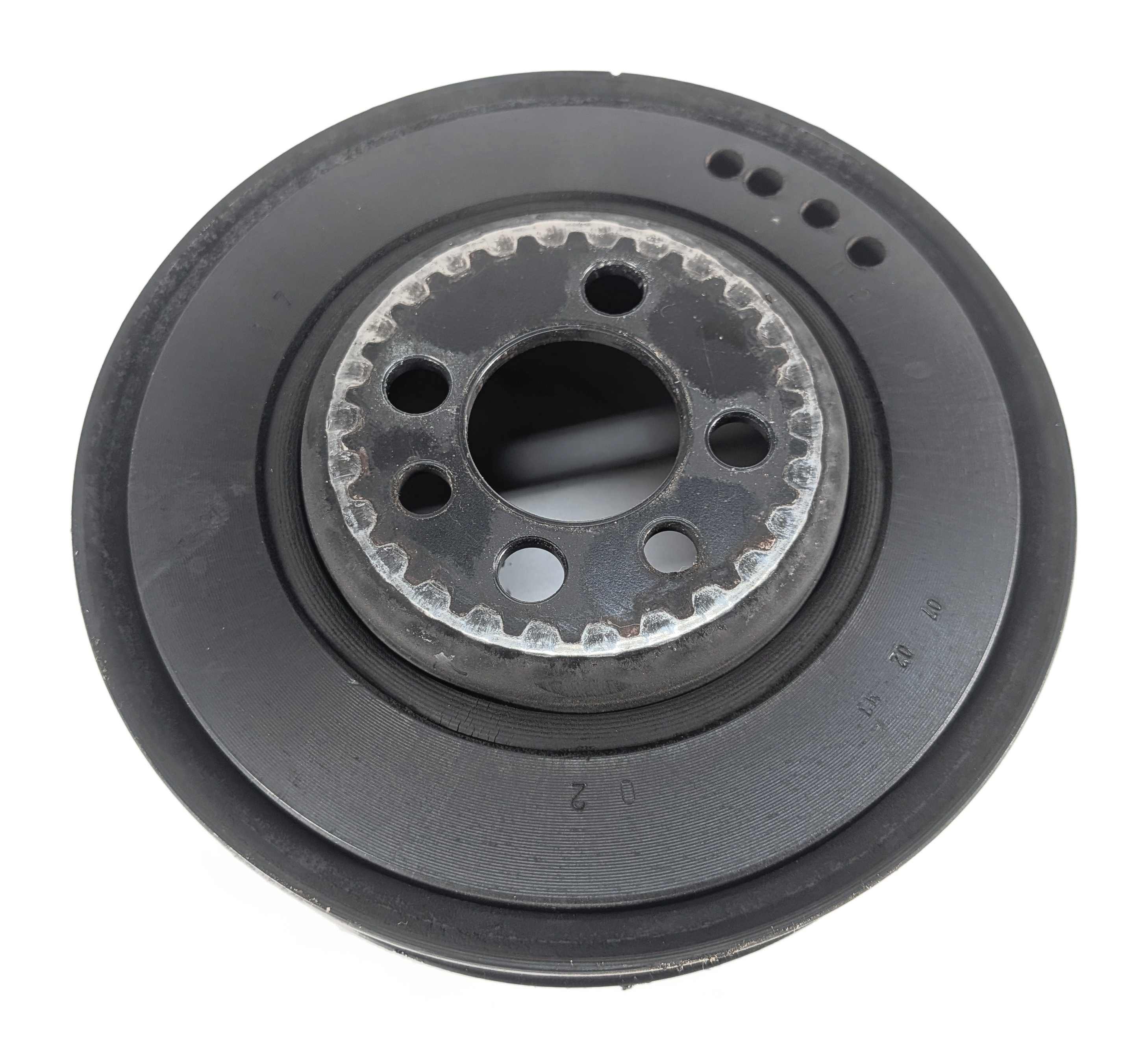 03-06 AUDI TT 1.8L AWP TURBO ENGINE HARMONIC BALANCER VIBRATION DAMPER — exact item pictured