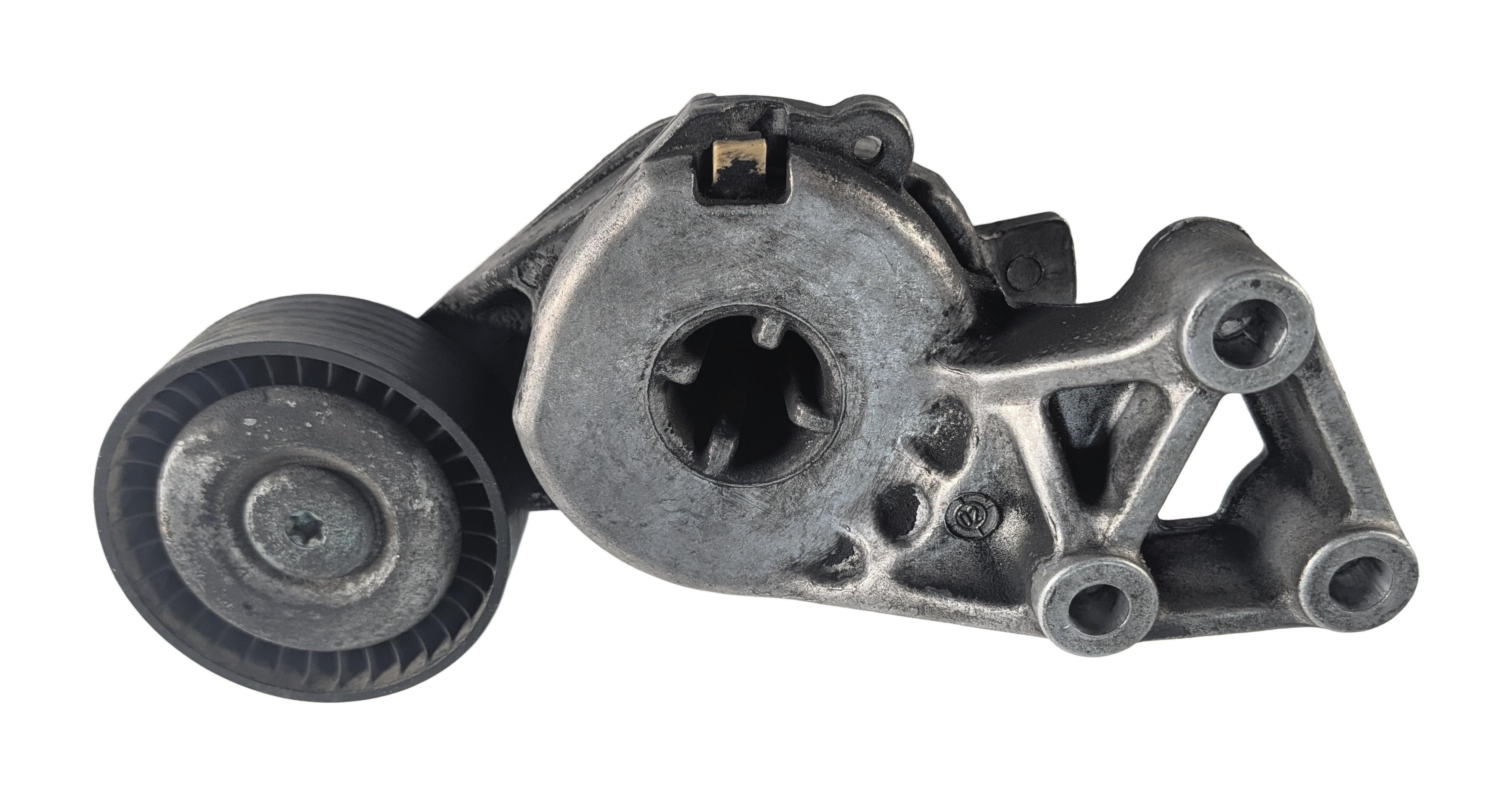 98-06 VW JETTA GOLF BEETLE ENGINE SERPENTINE BELT TENSIONER w/PULLEY — exact item pictured