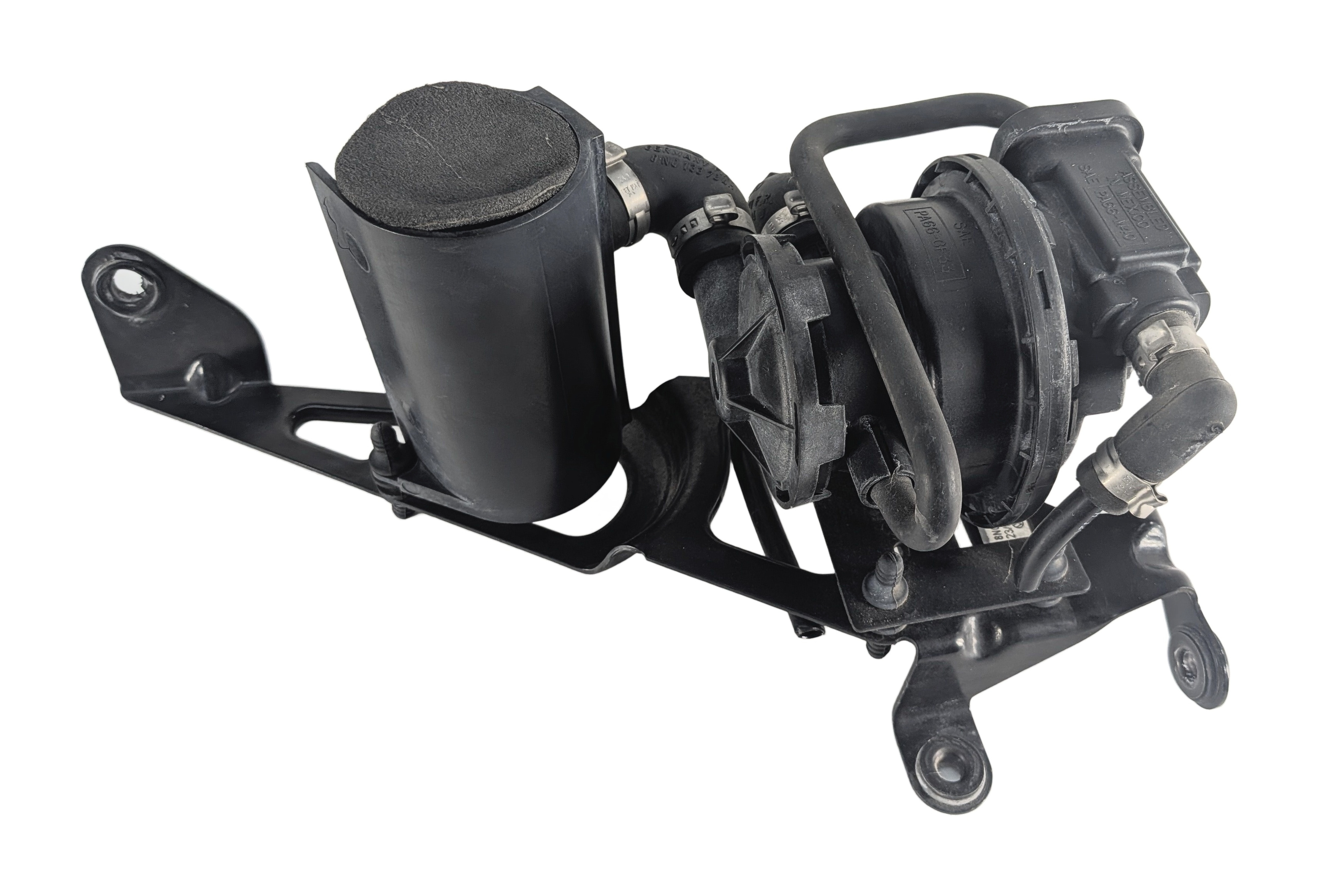 2002 AUDI TT (MK1) FUEL VAPOR EVAP LEAK DETECTION PUMP w/FILTER BRACKET — exact item pictured