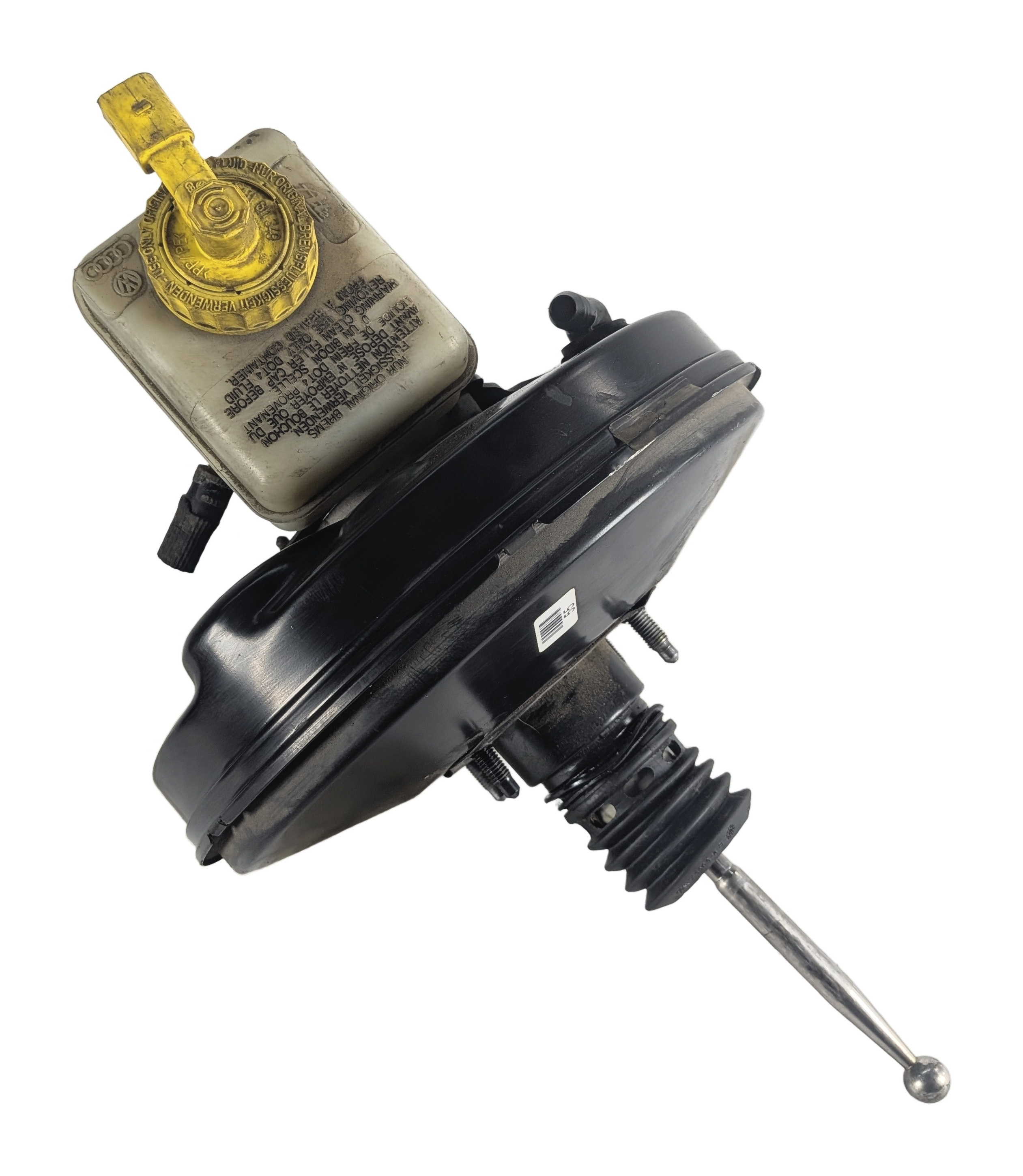 01-02 VW JETTA / 02-06 AUDI TT POWER BRAKE BOOSTER w/MASTER CYLINDER RESERVOIR — exact item pictured