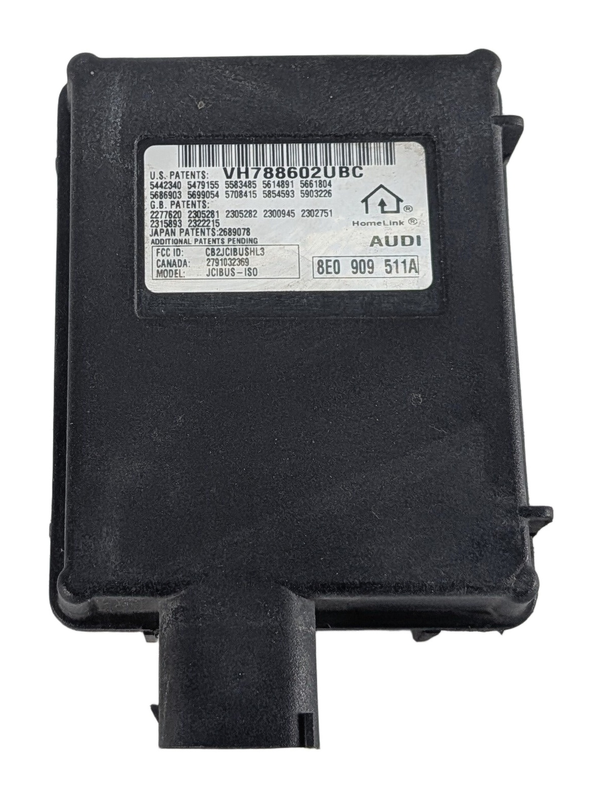 2002 AUDI TT (MK1) HOMELINK GARAGE DOOR OPENER CONTROL MODULE — exact item pictured
