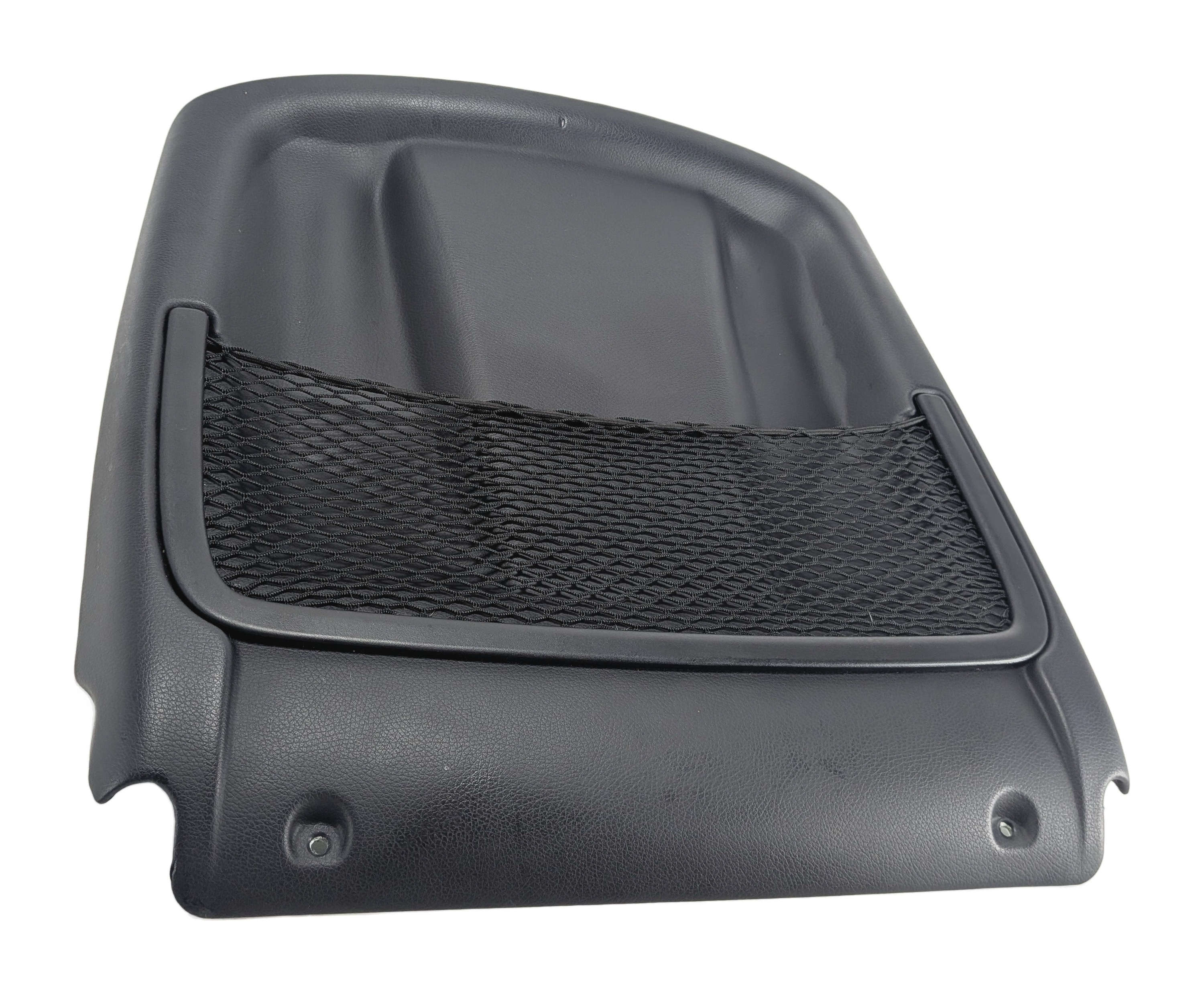 12 MERCEDES ML350 (W166) FRONT RIGHT PASSENGER SEAT BACK w/ STORAGE NET (Black) — exact item pictured