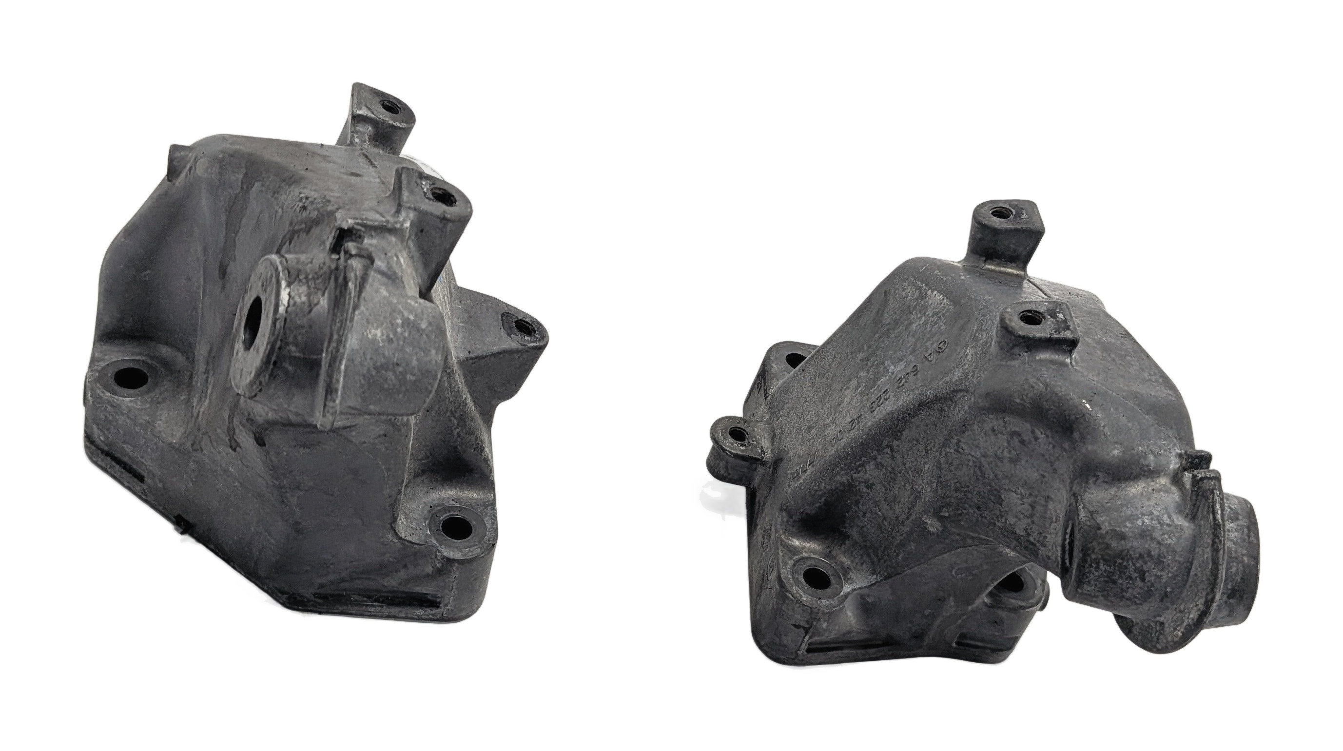 12 MERCEDES ML350 W166 3.0L 642.826 ENGINE LEFT/RIGHT MOTOR MOUNT BRACKET SET/2 — exact item pictured