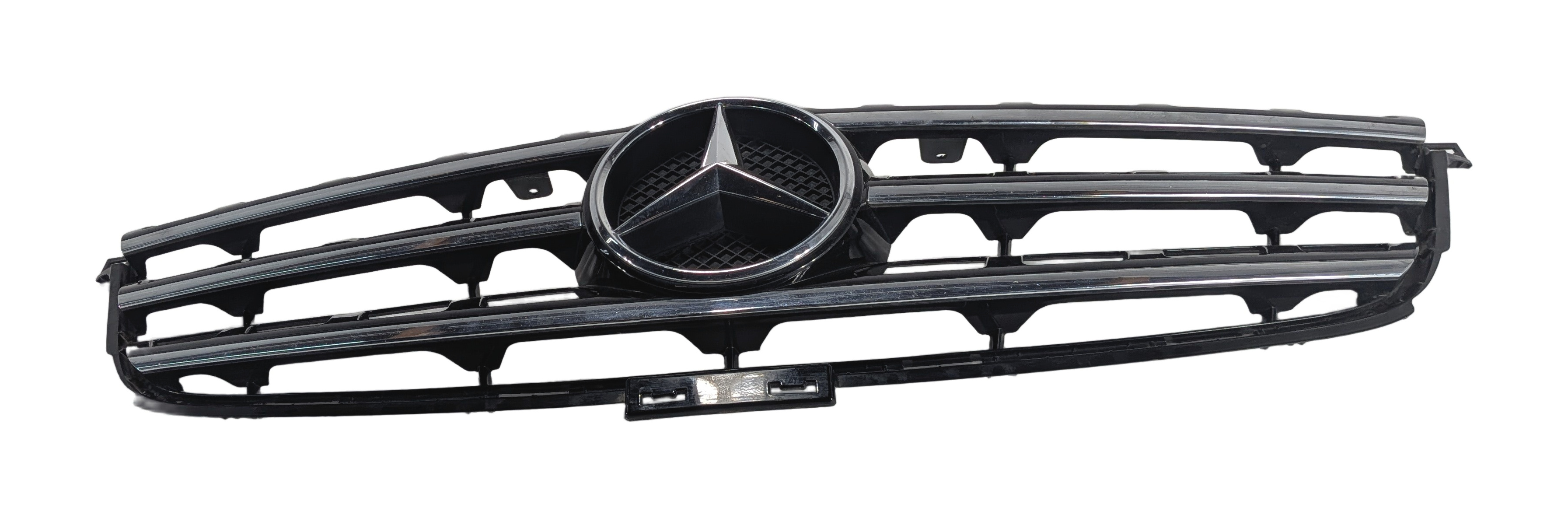 2012-2015 MERCEDES ML250 ML350 ML400 ML550 (W166) FRONT UPPER CENTER GRILLE TRIM — exact item pictured