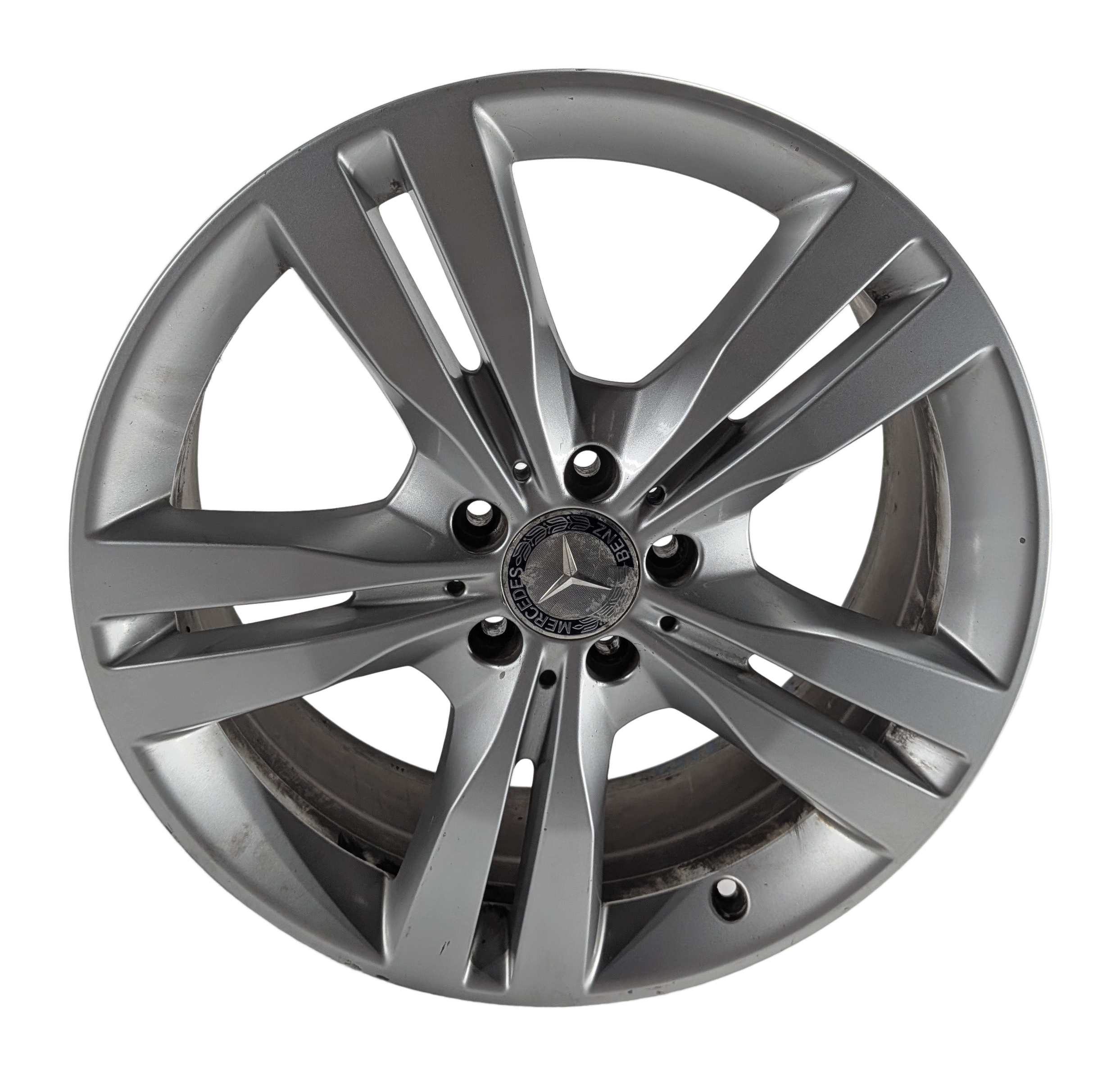 2012-2014 MERCEDES ML350 (W166) 19x8 5 DOUBLE SPOKE ALUMINUM ALLOY WHEEL RIM — exact item pictured