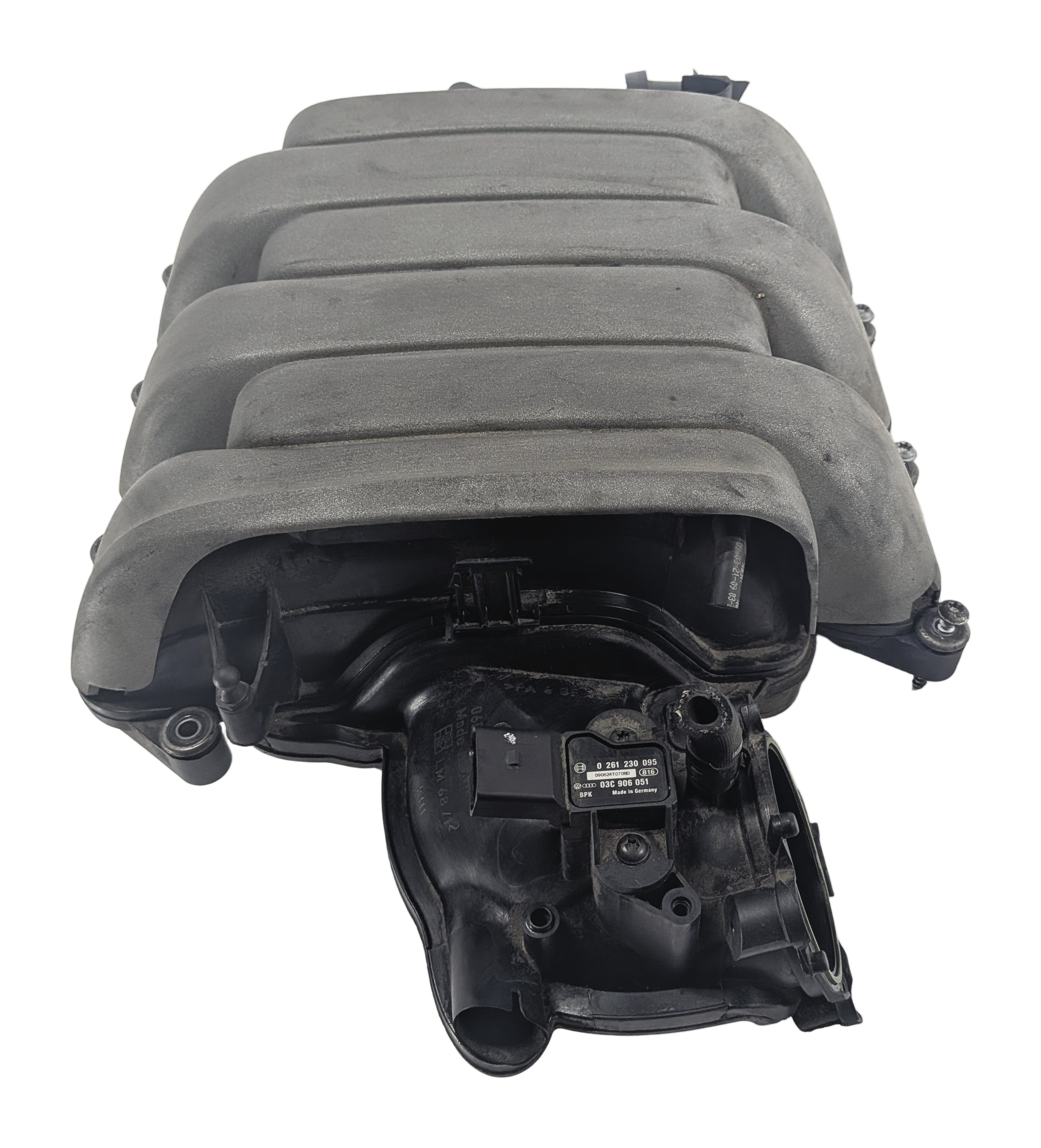 2008-2012 AUDI A4 A5 A6 Q5 (B8 8T 8K 8R C7) 3.2L V6 FSI ENGINE INTAKE MANIFOLD — exact item pictured