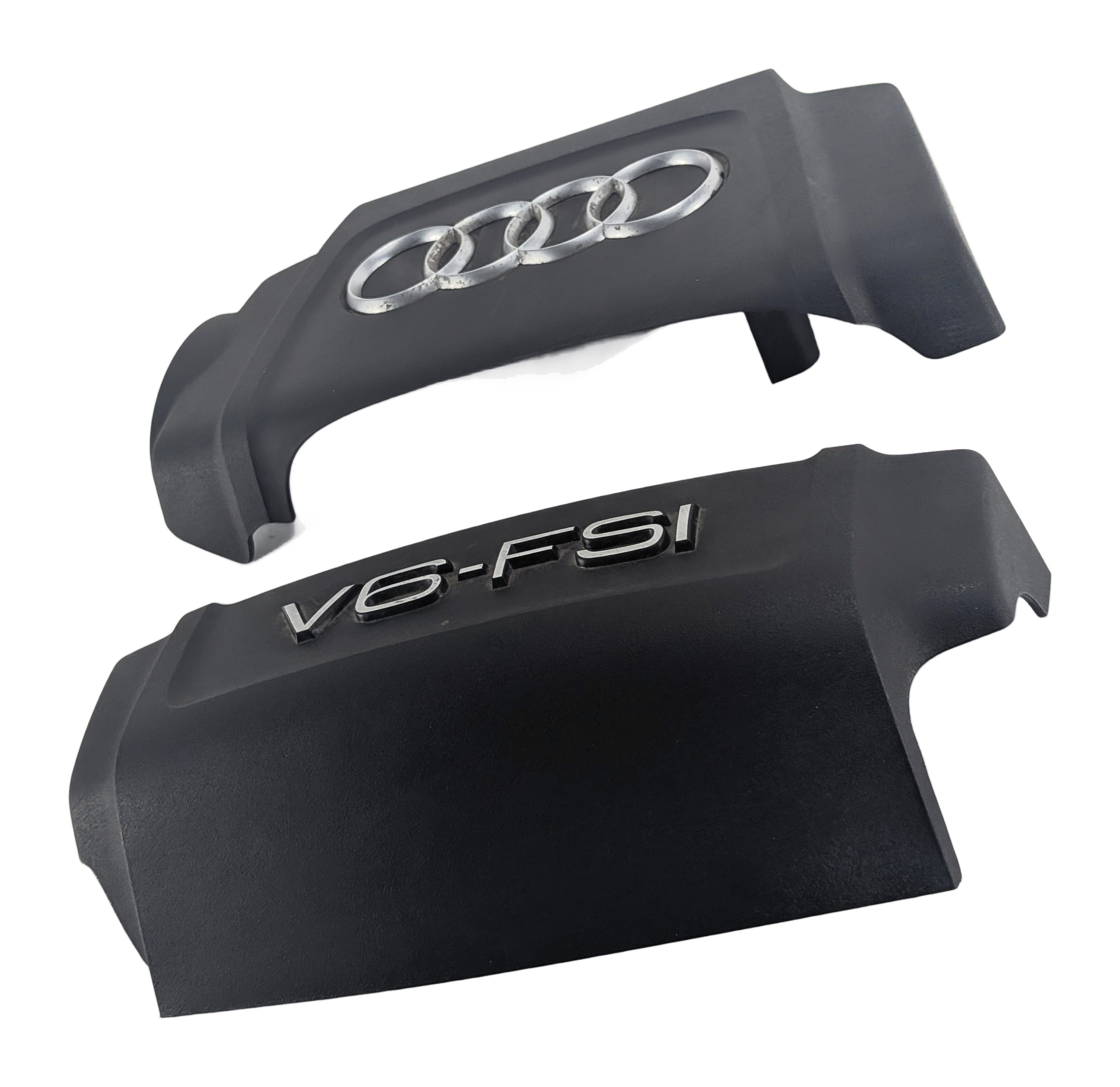 2009-2012 AUDI A4 A5 Q5 (B8 8K 8T 8R) 3.2L MOTOR V6 FSI ENGINE COVER TRIM SET 2 — exact item pictured