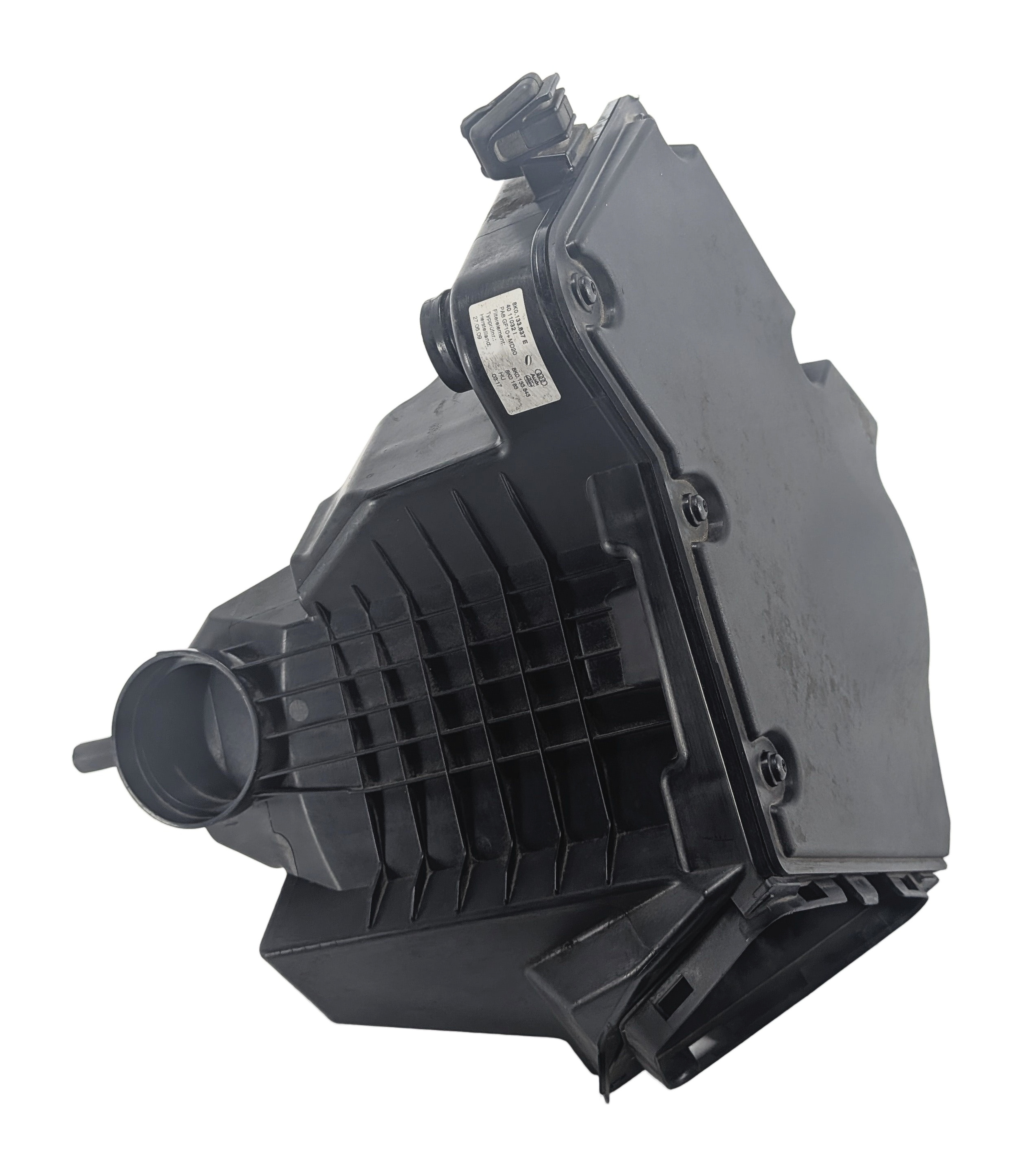 2009-2012 AUDI Q5 (B8 8R) 3.2L CALB ENGINE AIR CLEANER INTAKE FILTER BOX HOUSING — exact item pictured