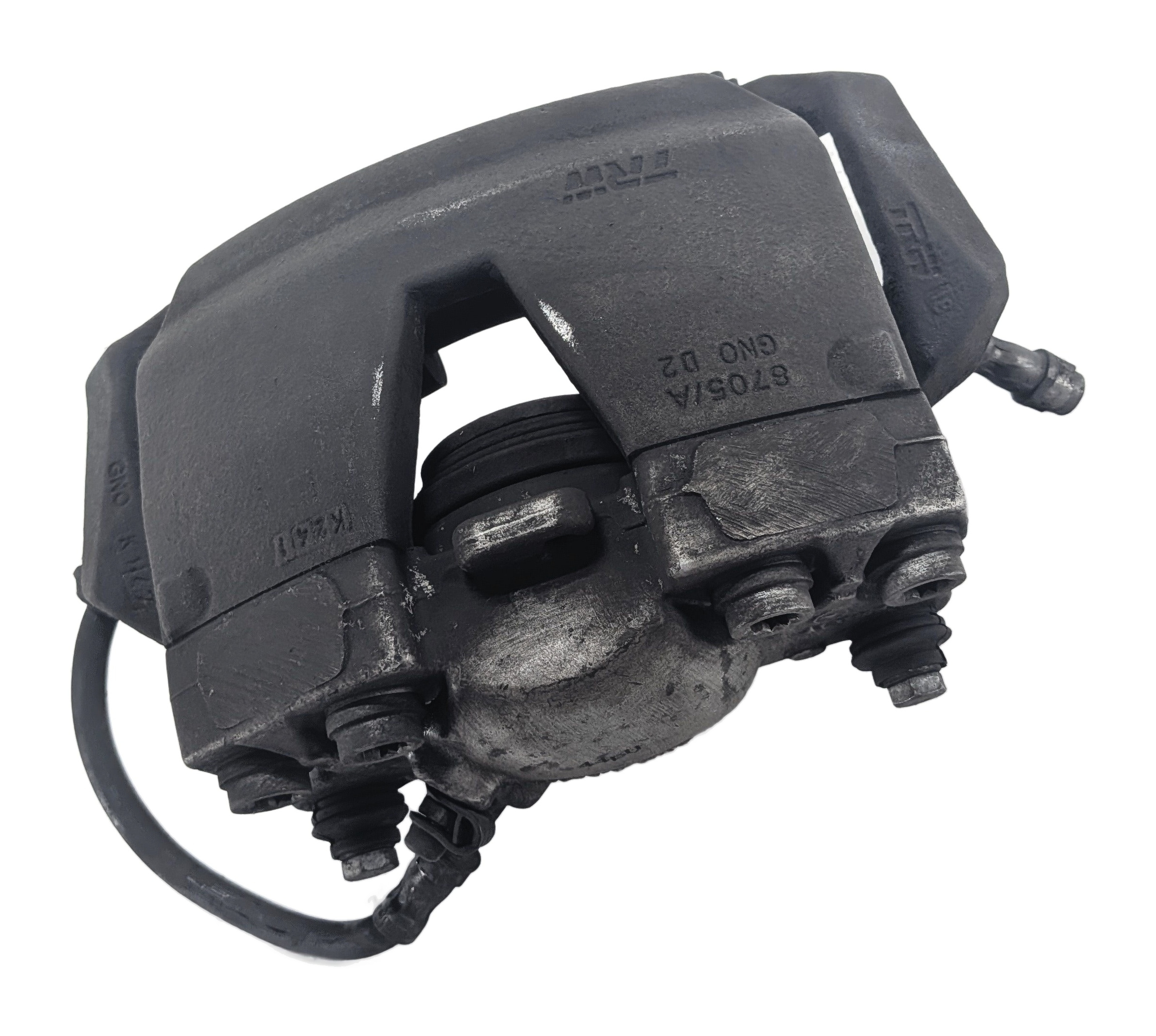 2009-2012 AUDI Q5 (B8 8R) FRONT RIGHT PASSENGER BRAKE CALIPER — exact item pictured