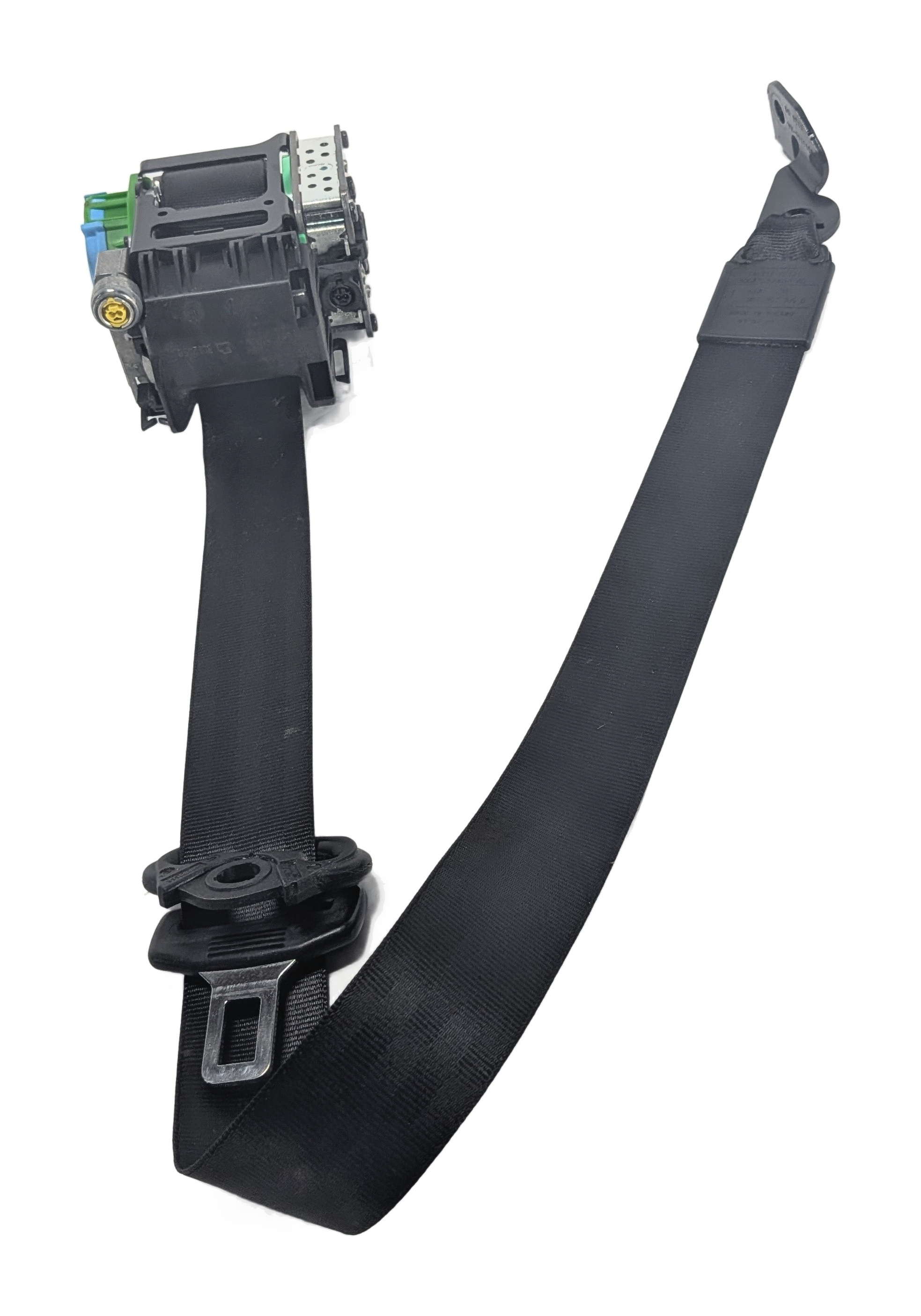 2009-2017 AUDI Q5 SQ5 (8R) FRONT LEFT SEAT SEATBELT RETRACTOR (Black) — exact item pictured
