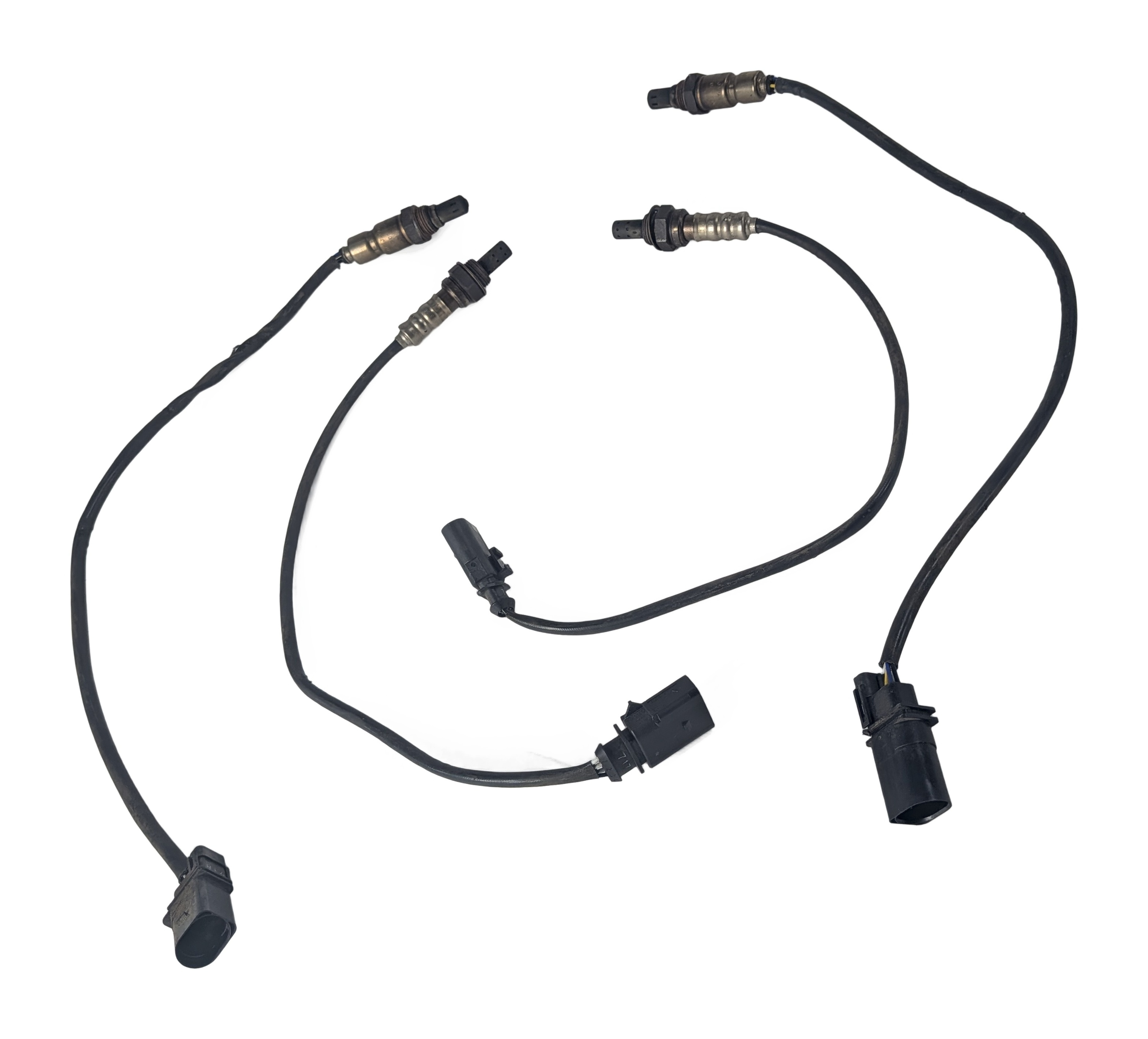 2010 AUDI Q5 (B8 8R) 3.2L (CALB) ENGINE OXYGEN O2 LAMBDA WIRE PROBE SENSOR SET/4 — exact item pictured