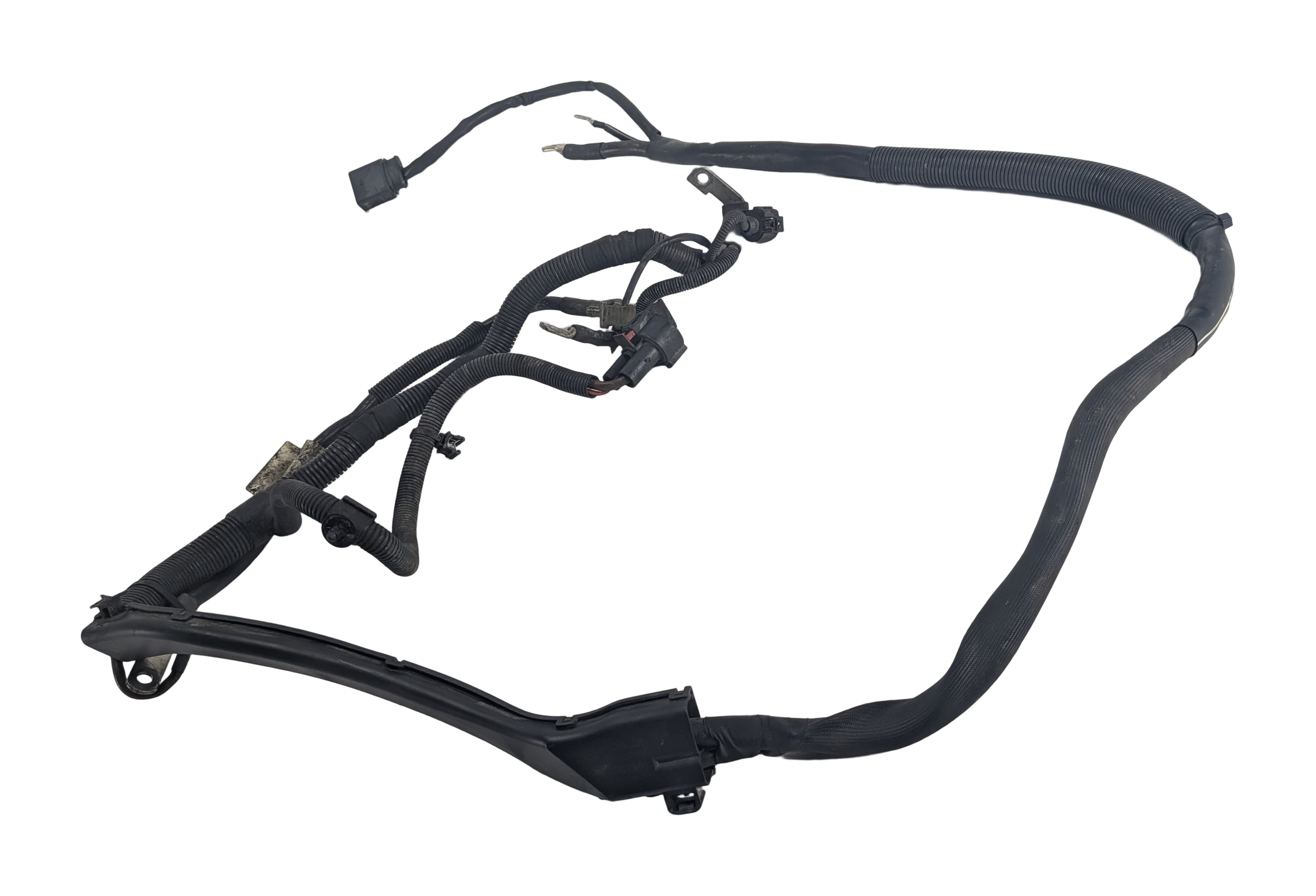 2010 AUDI Q5 (B8 8R) 3.2L STARTER ALTERNATOR BATTERY CABLE WIRE WIRING HARNESS — exact item pictured