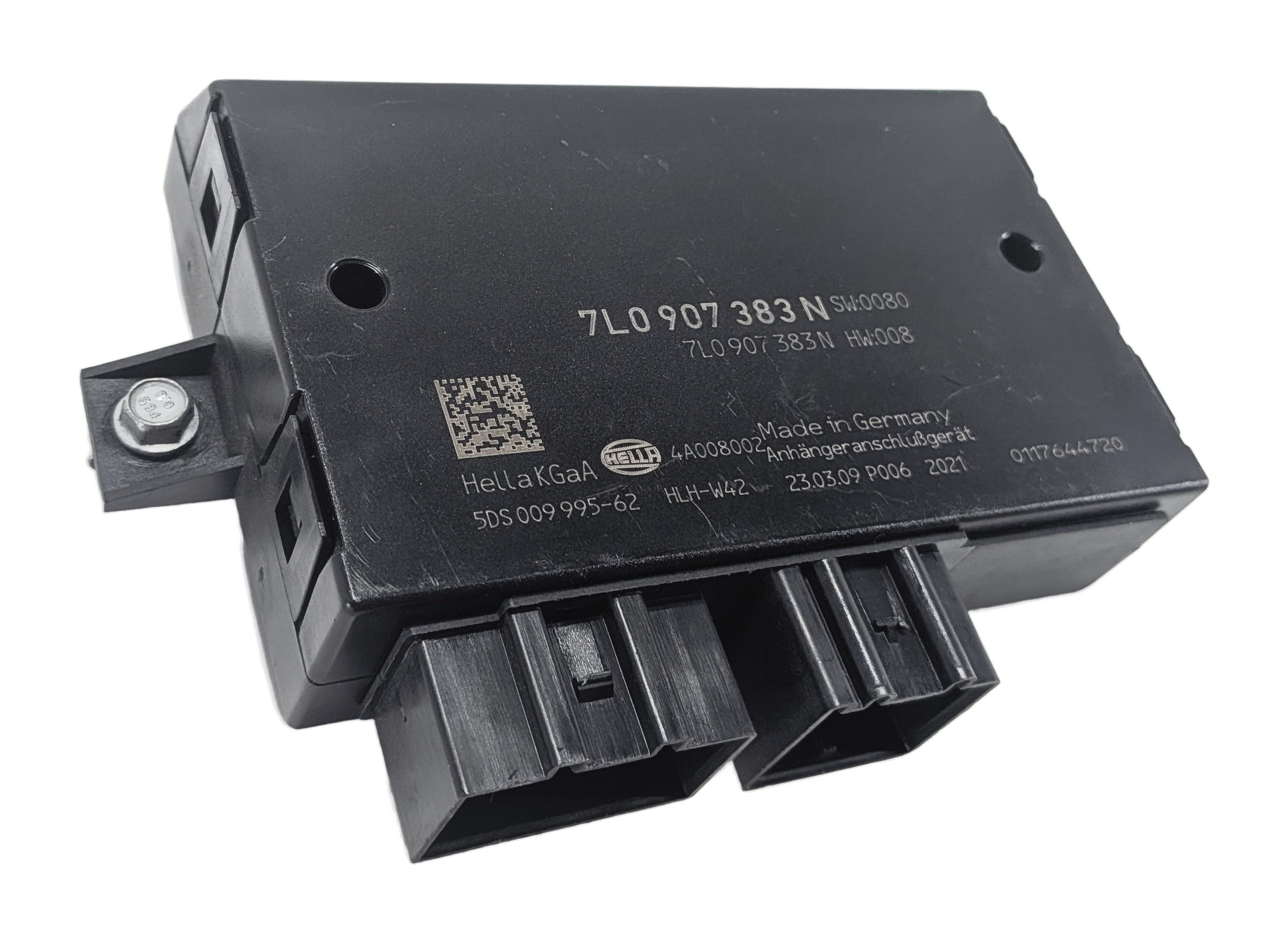 2010 PORSCHE CAYENNE (957) TRAILER TOW HITCH CONTROL MODULE COMPUTER — exact item pictured
