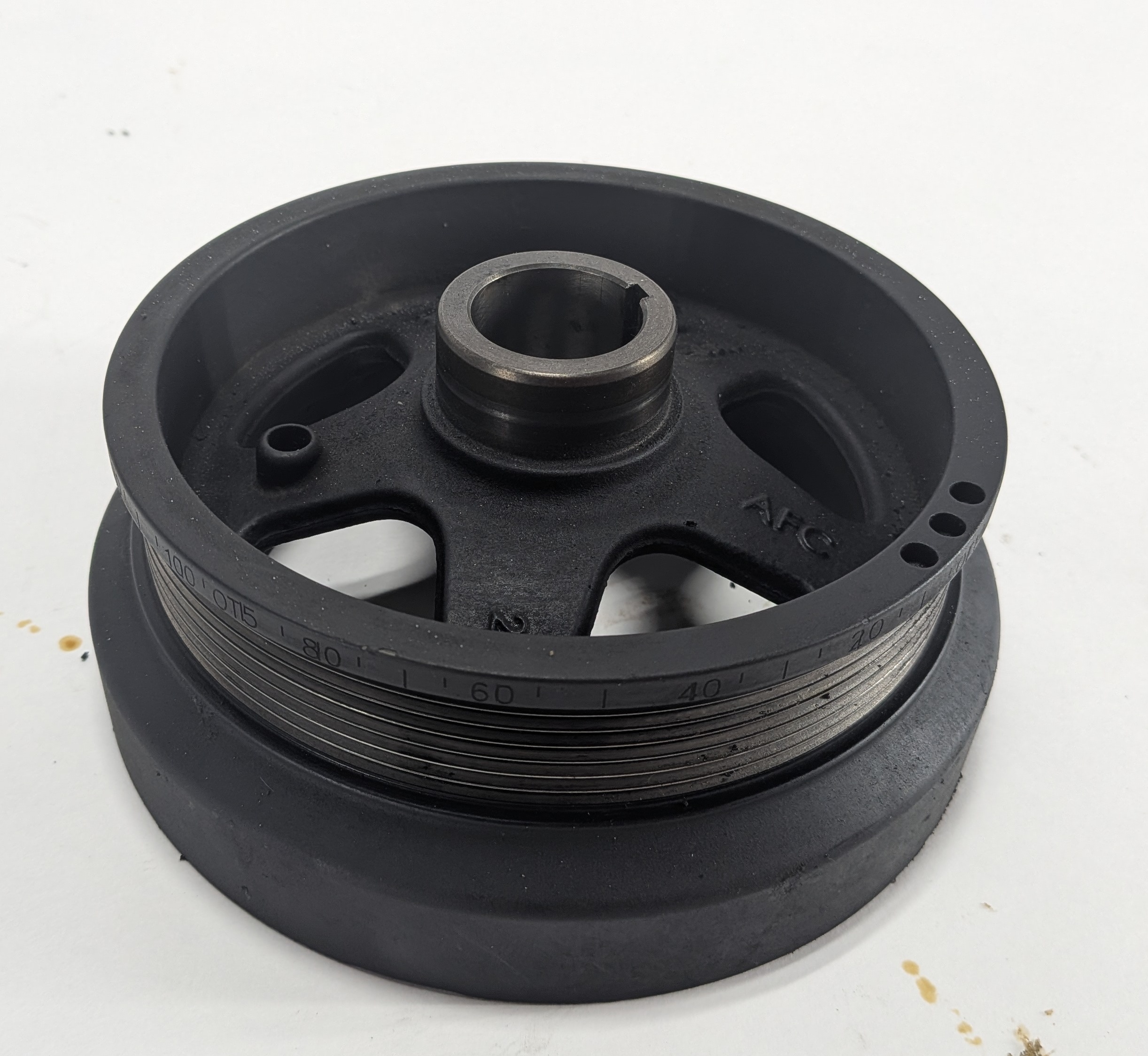 2008-2016 PORSCHE CAYENNE PANAMERA (957 970 G1) 4.8L ENGINE - HARMONIC BALANCER — exact item pictured