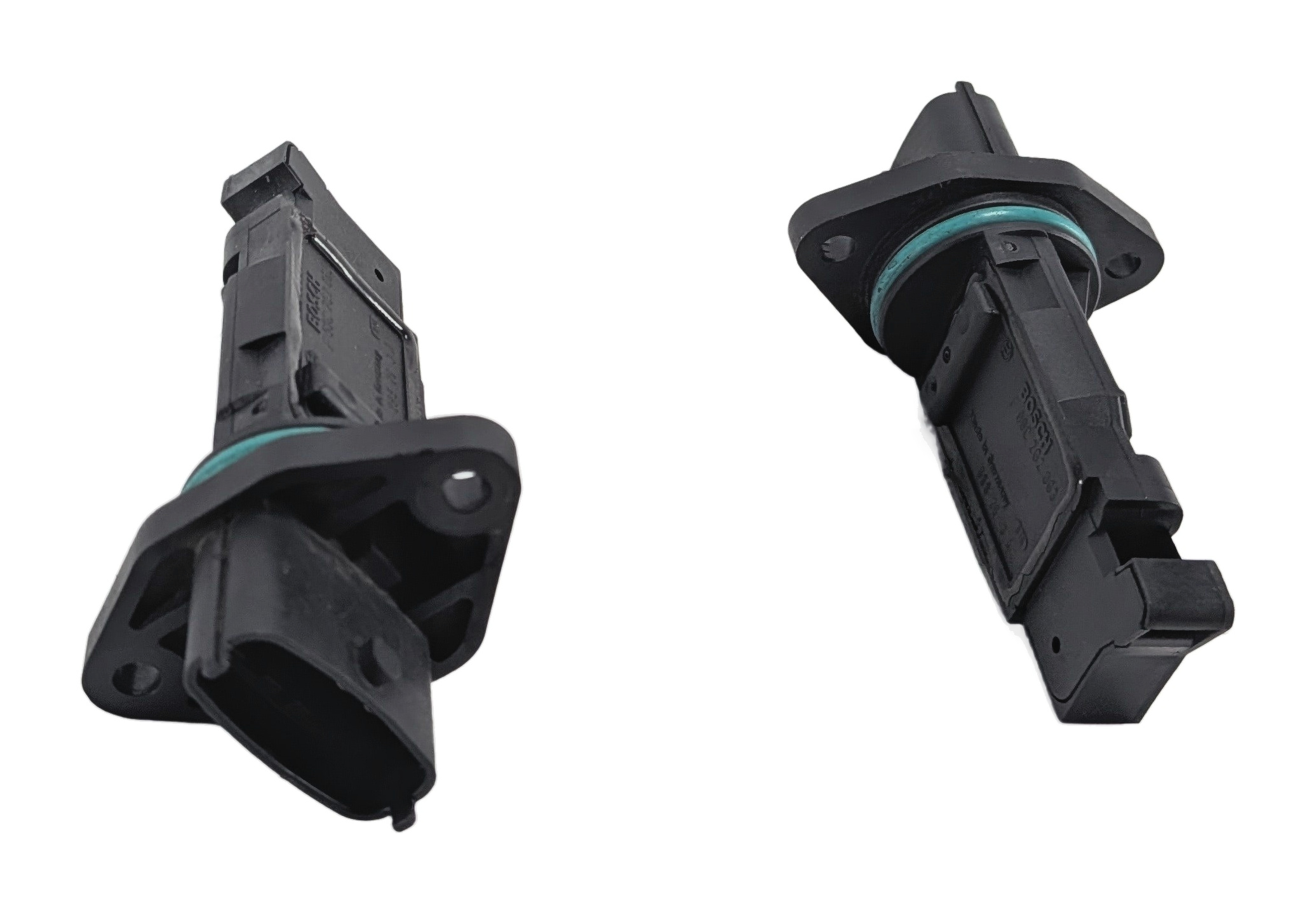 2008-2010 PORSCHE CAYENNE (957) 4.8L *NON TURBO* MAF MASS AIR FLOW SENSOR SET-2 — exact item pictured