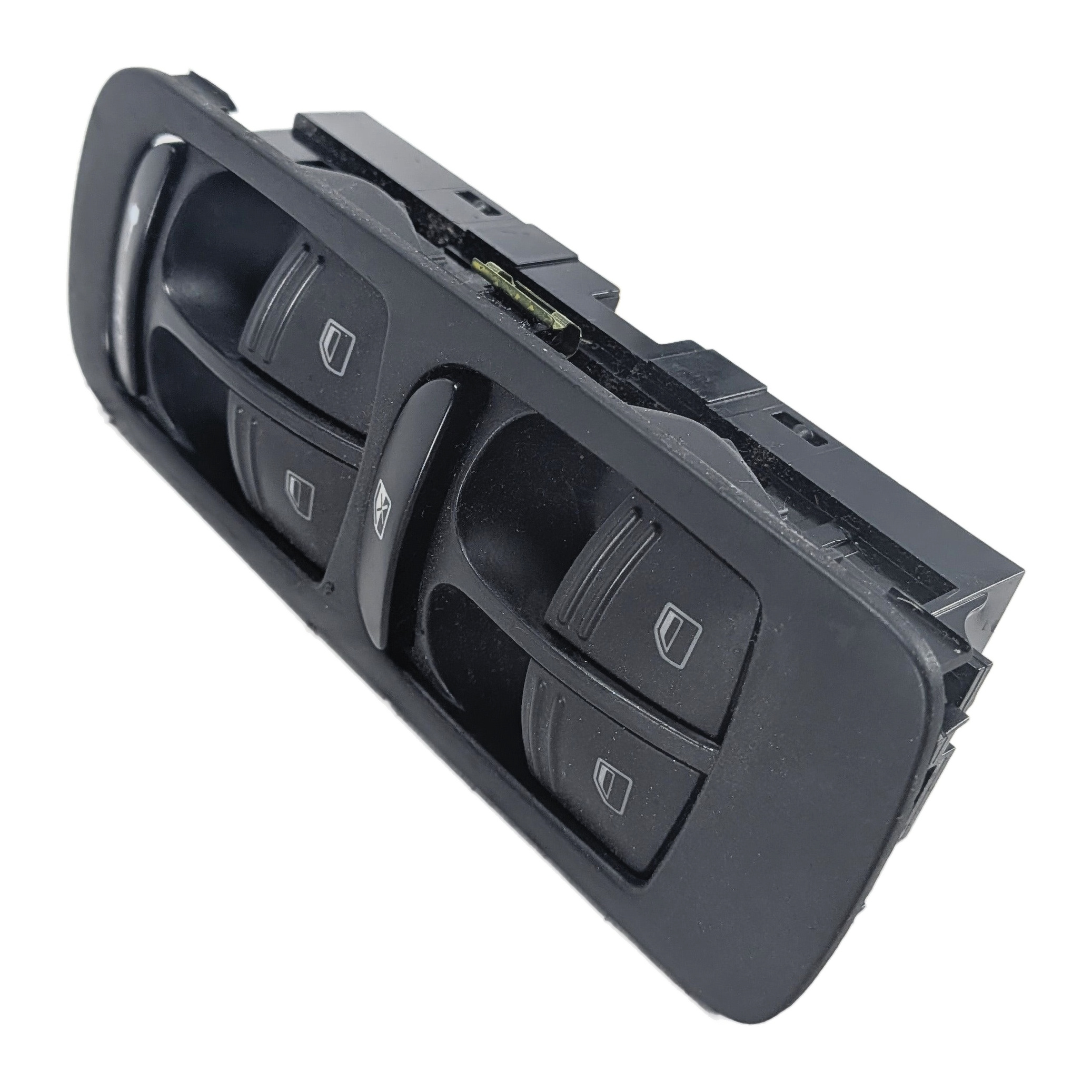 03-10 PORSCHE CAYENNE 955 957 LEFT FRONT DRIVER DOOR WINDOW SWITCH (BLACK) — exact item pictured