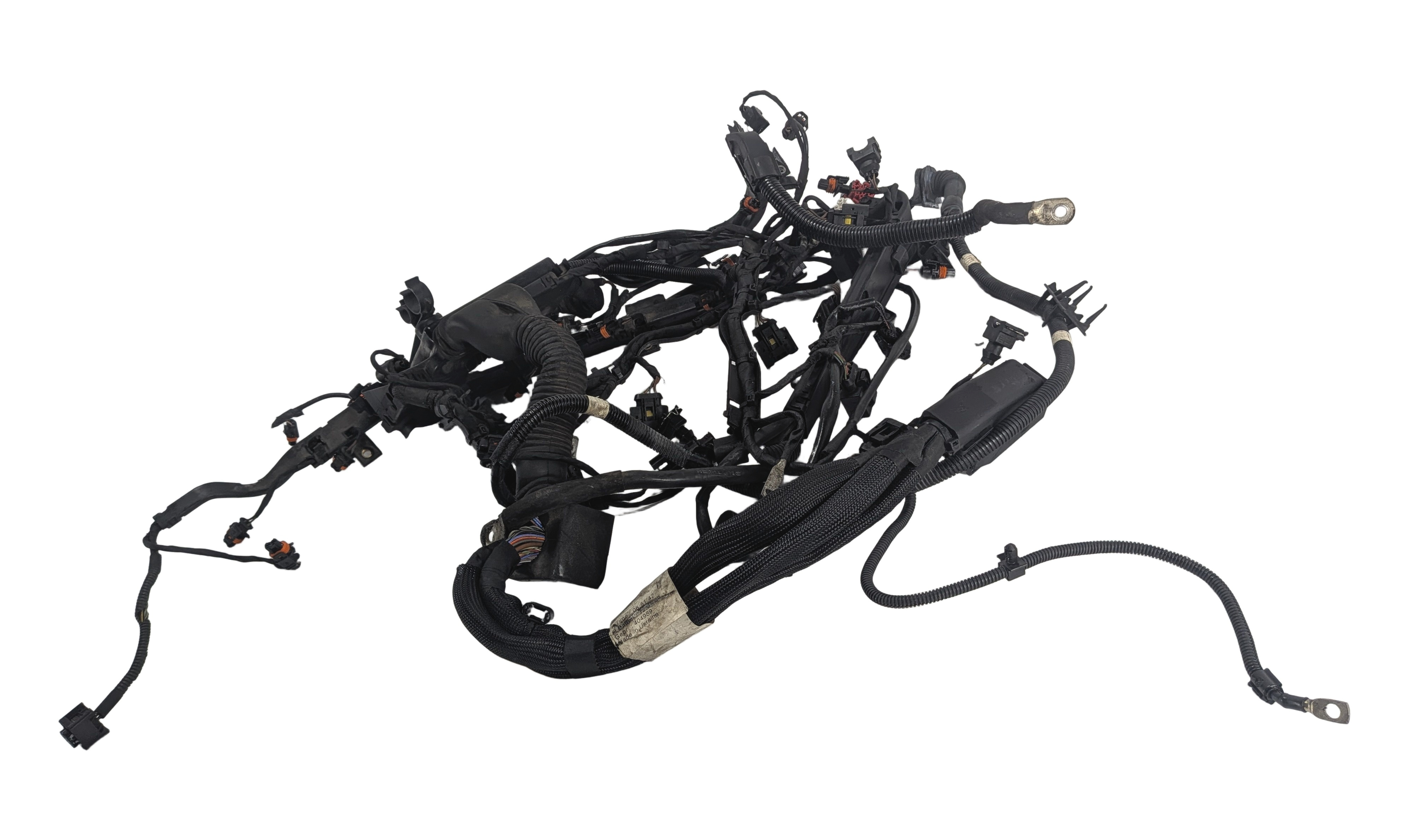 2010 PORSCHE CAYENNE (955 957) 4.8L M48.01 ENGINE MOTOR WIRE WIRING HARNESS LOOM — exact item pictured