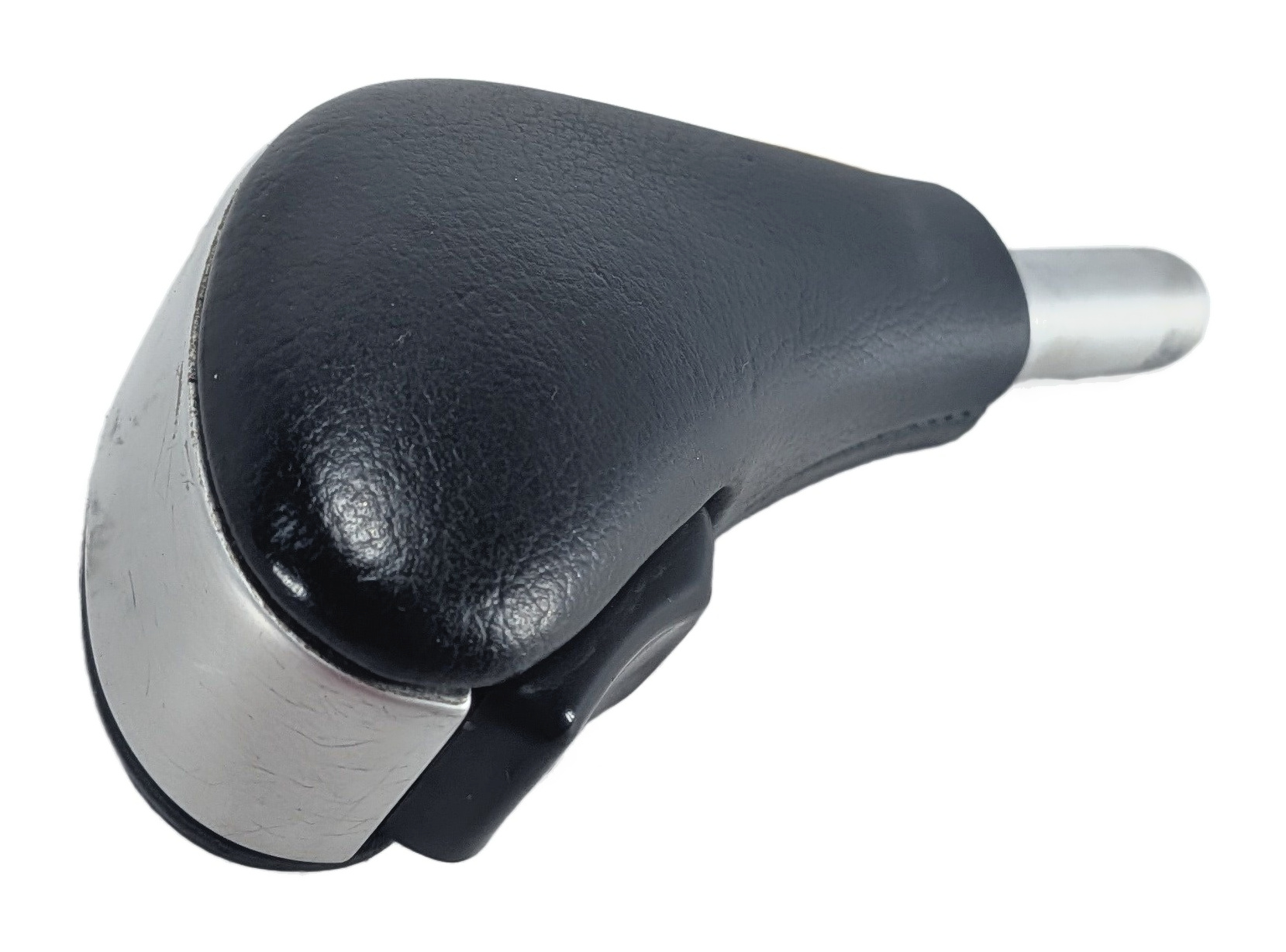 2010 PORSCHE CAYENNE (955 957) AUTOMATIC TRANSMISSION GEAR SHIFT KNOB LEATHER — exact item pictured