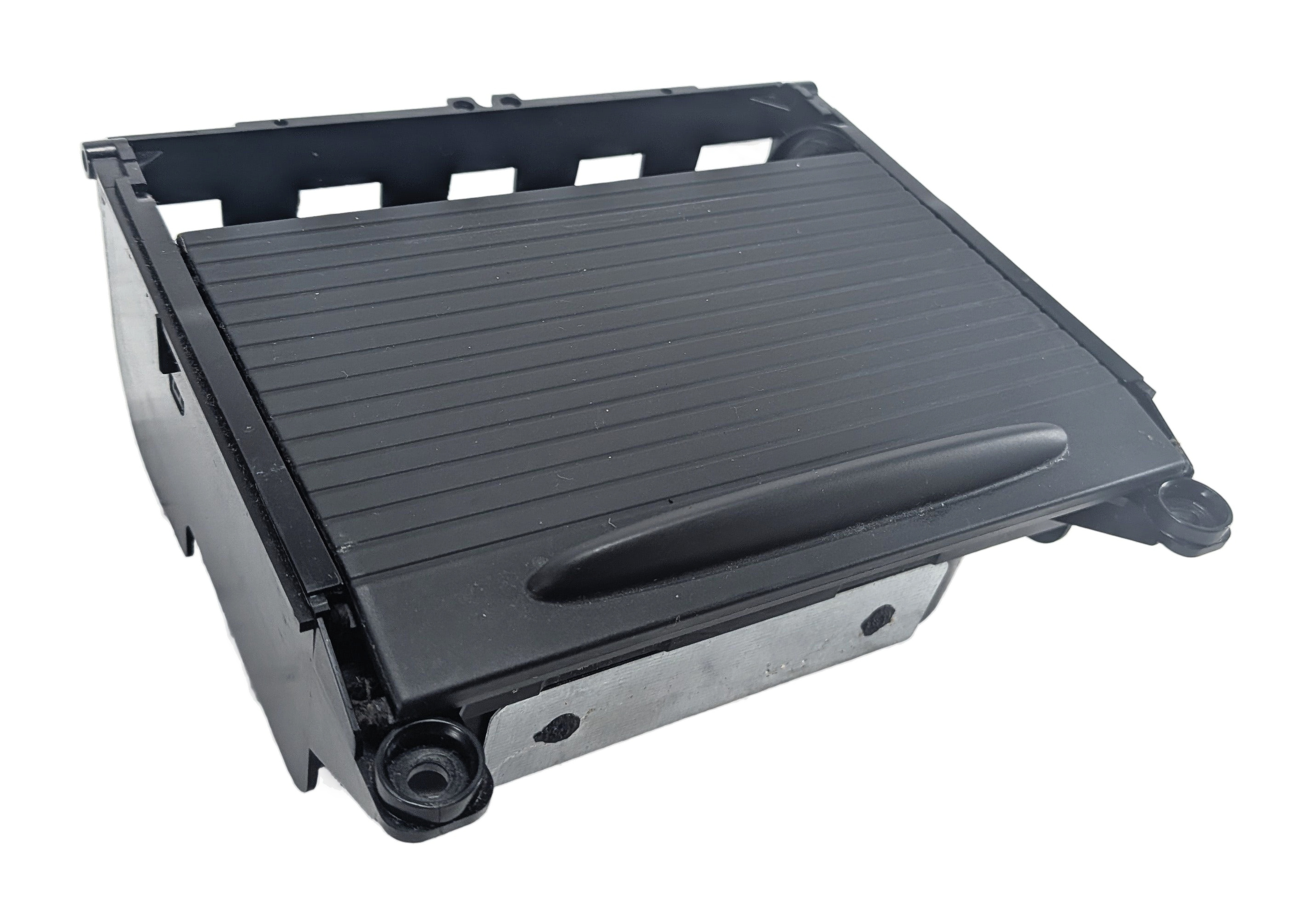2010 PORSCHE CAYENNE (955 957) FRONT CENTER CONSOLE CUP HOLDER w/ROLLER COVER — exact item pictured