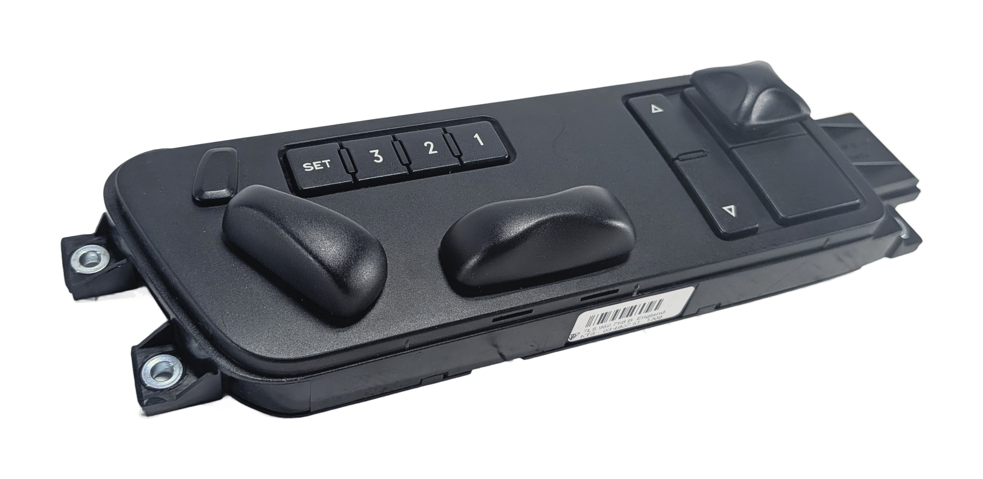 2010 PORSCHE CAYENNE (955 957) FRONT RIGHT PASSENGER SEAT ADJUST SWITCH w/MEMORY — exact item pictured