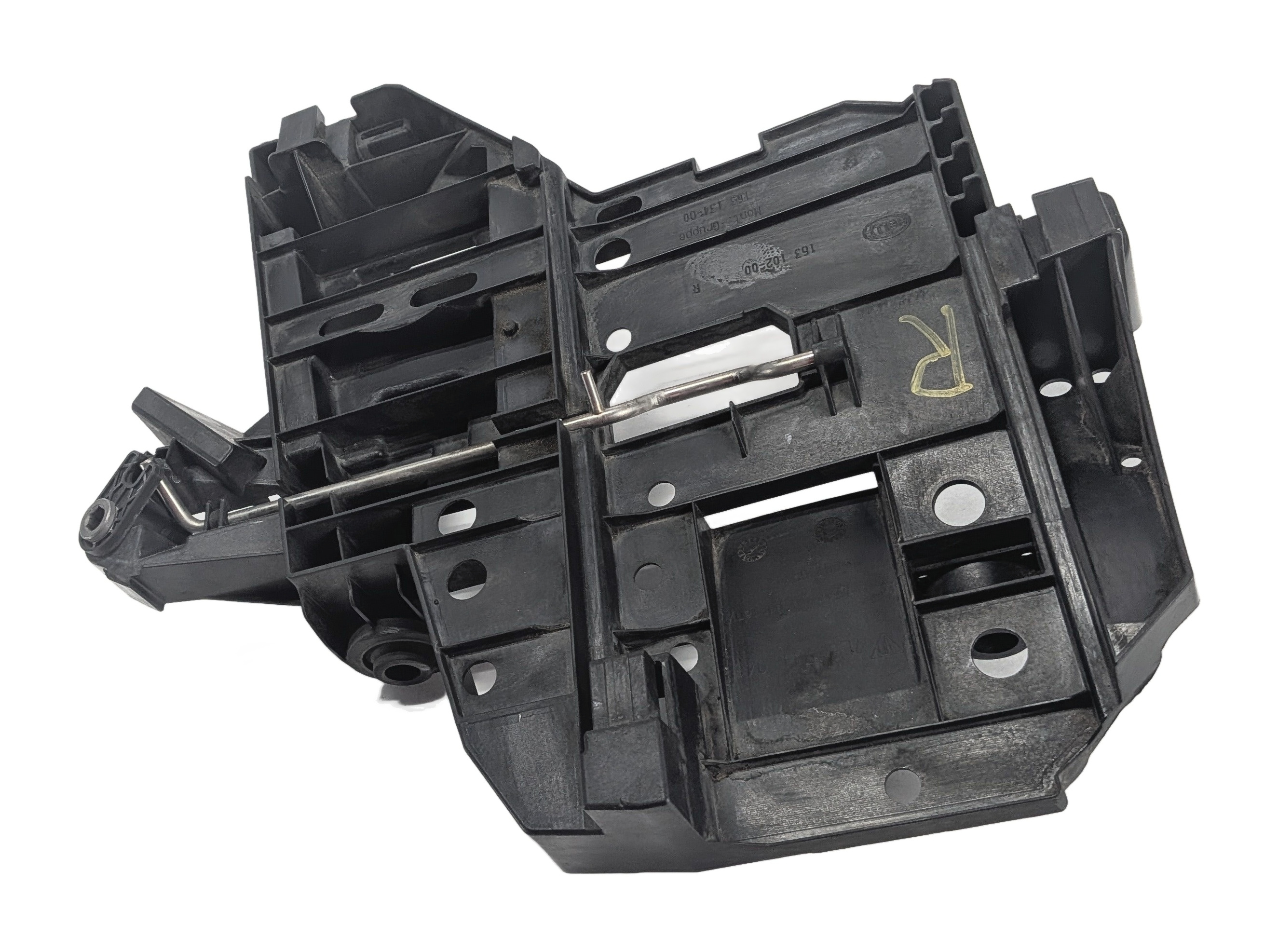 2010 PORSCHE CAYENNE (955 957) FRONT RIGHT PASSENGER HEADLIGHT MOUNT BRACKET — exact item pictured