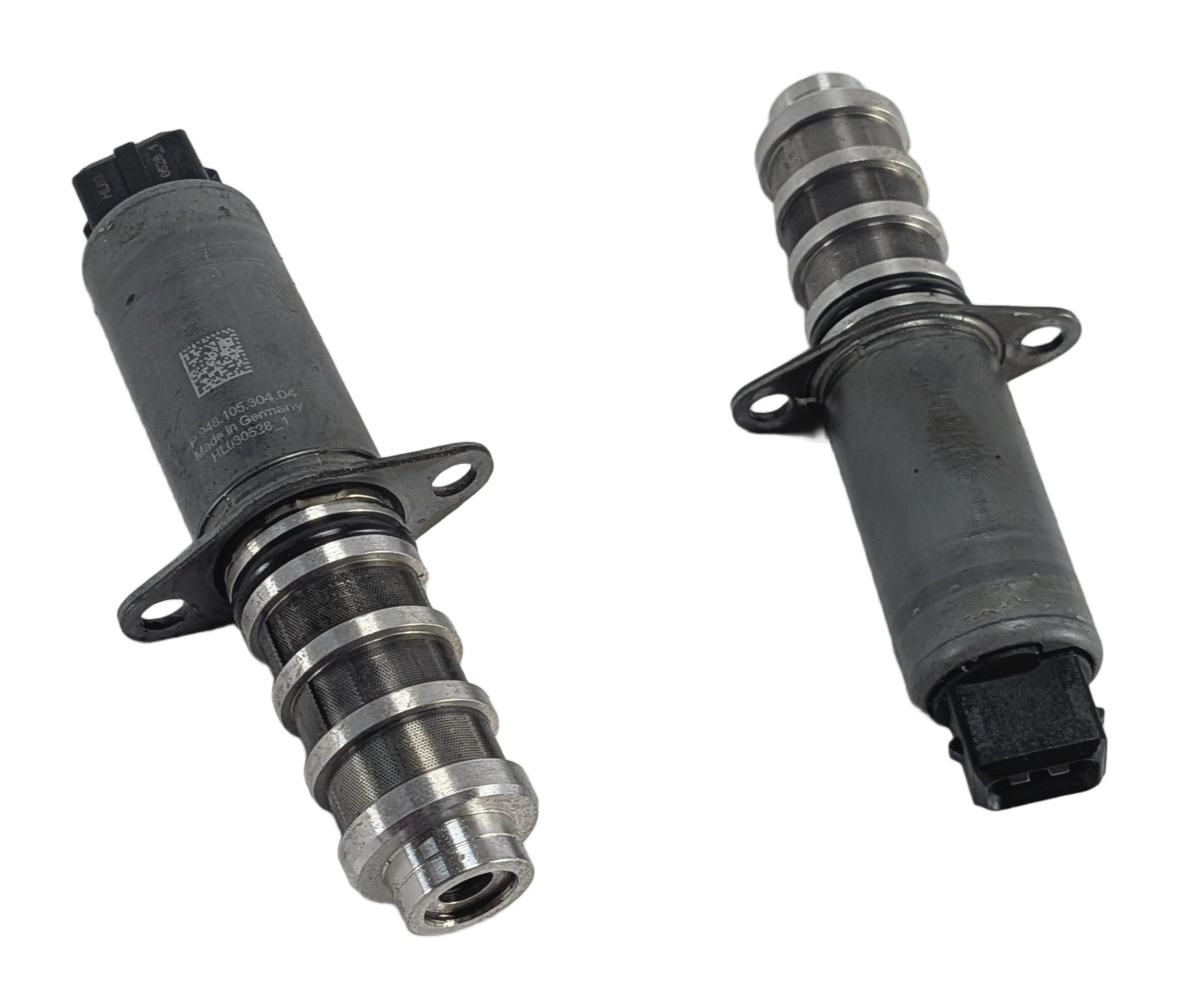 2010 PORSCHE CAYENNE (957) 4.8L M48 V8 ENGINE VVT CAMSHAFT TIMING SOLENOID SET/2 — exact item pictured